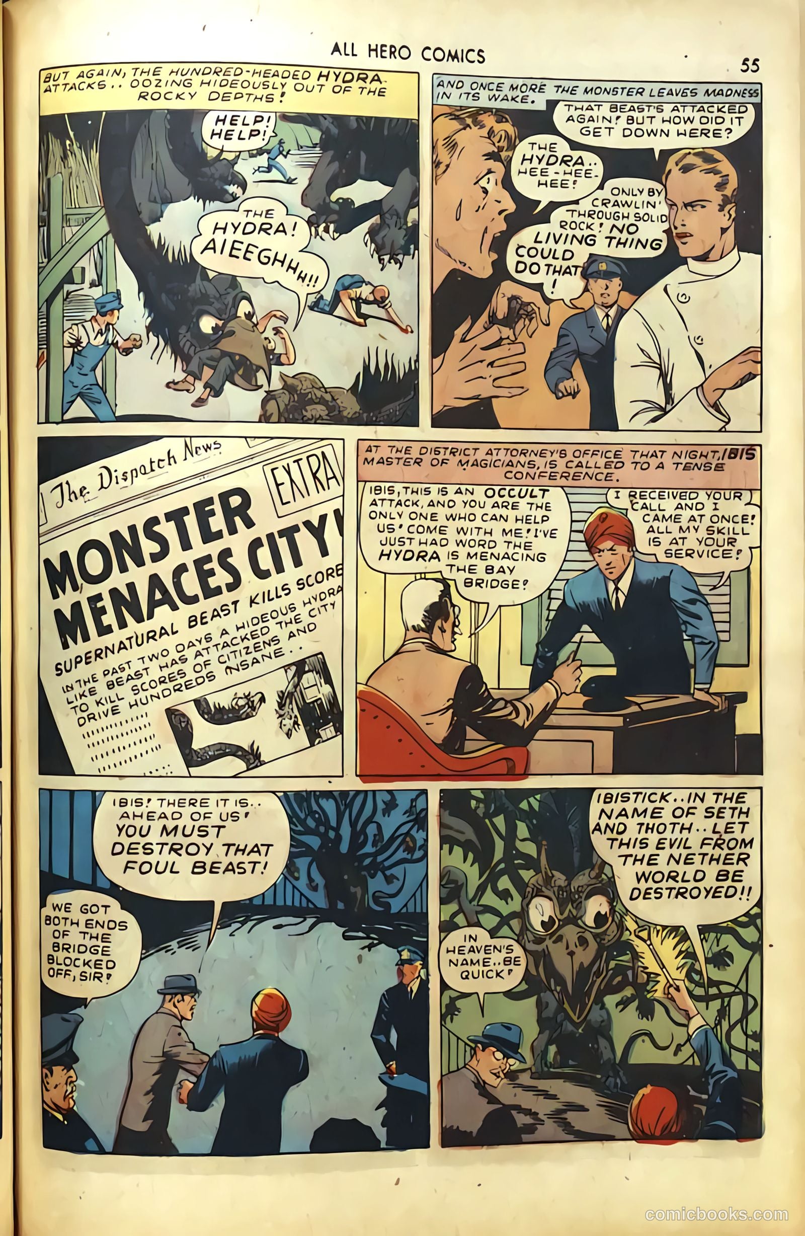 All Hero Comics #1 (1943) — page 55 of 100
