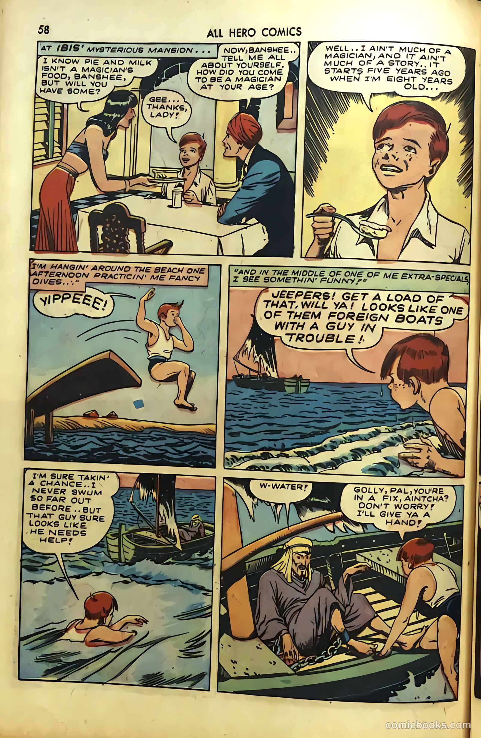 All Hero Comics #1 (1943) — page 58 of 100