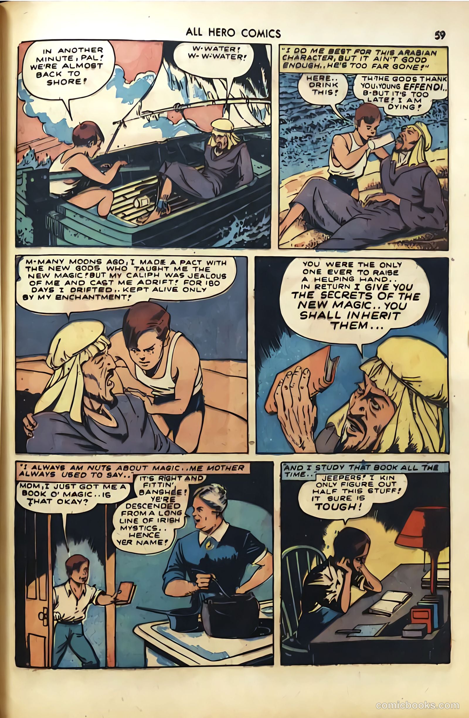 All Hero Comics #1 (1943) — page 59 of 100