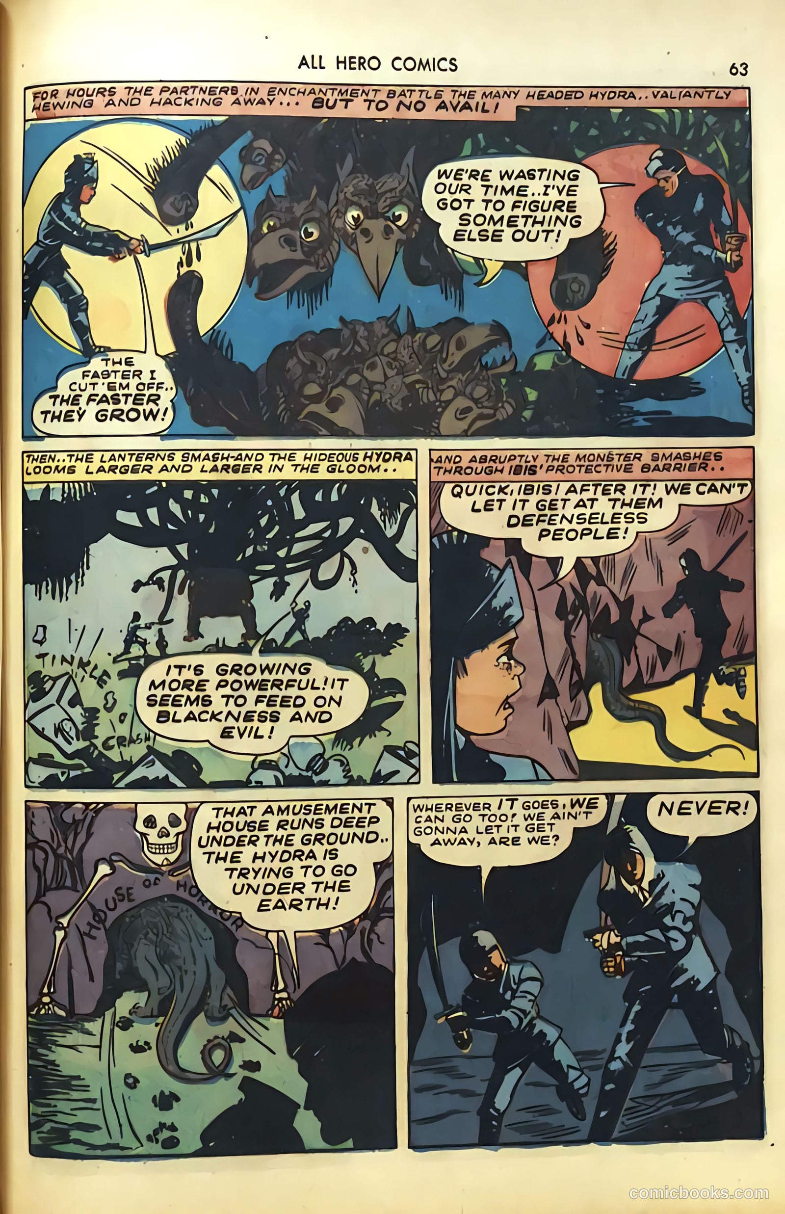 All Hero Comics #1 (1943) — page 63 of 100