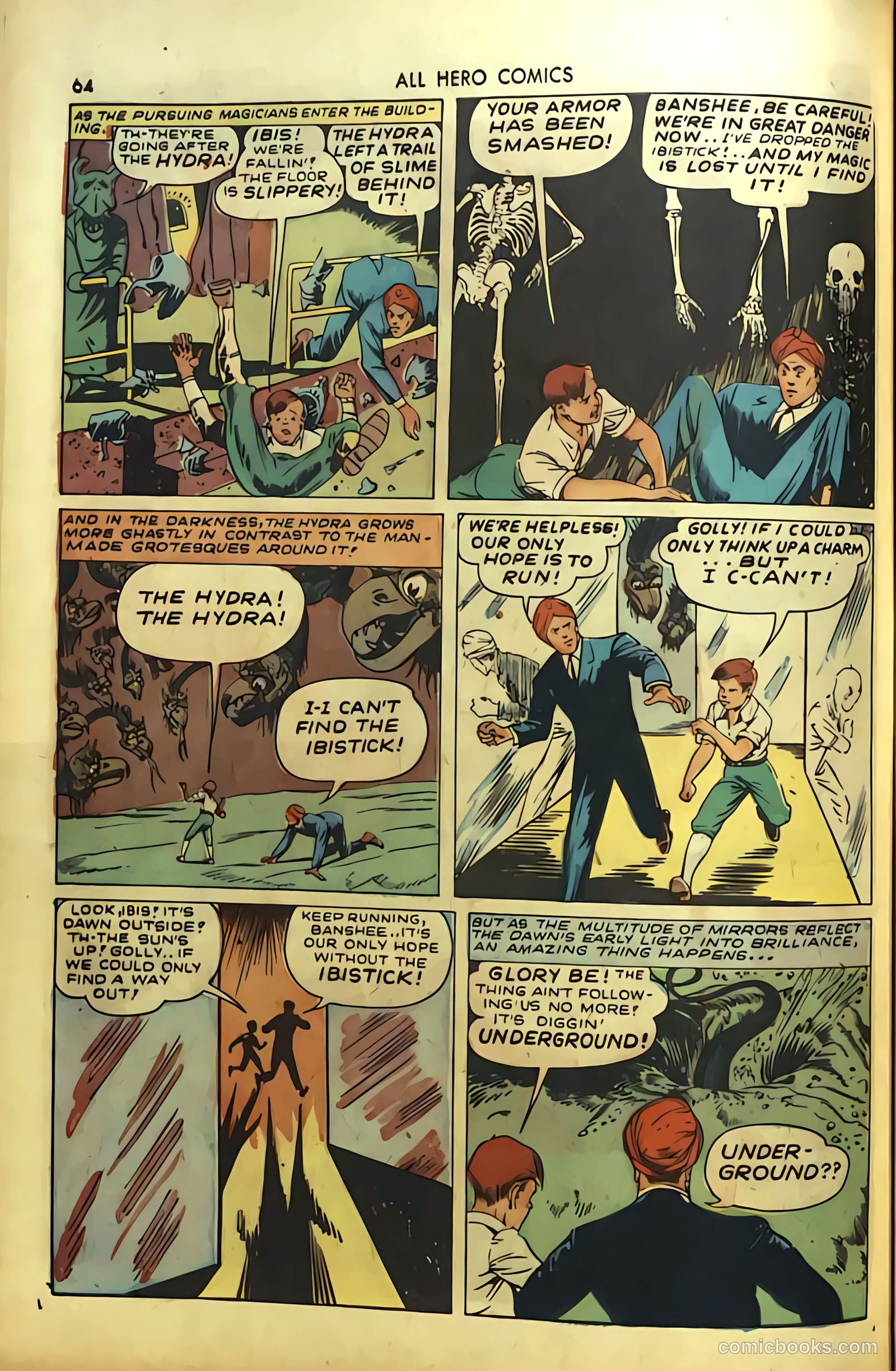 All Hero Comics #1 (1943) — page 64 of 100