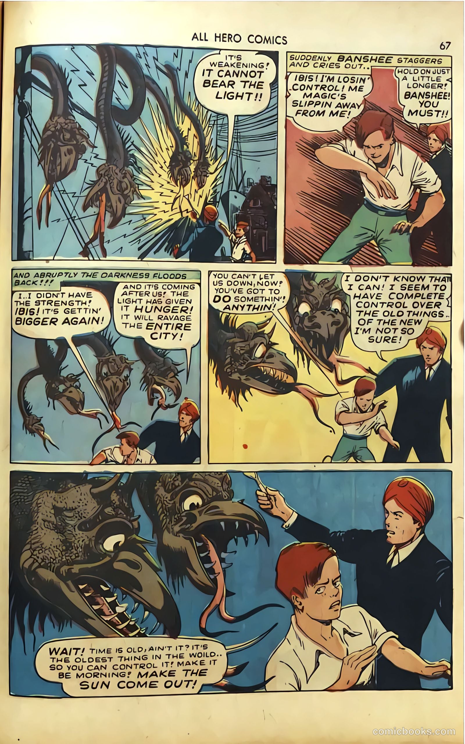 All Hero Comics #1 (1943) — page 67 of 100