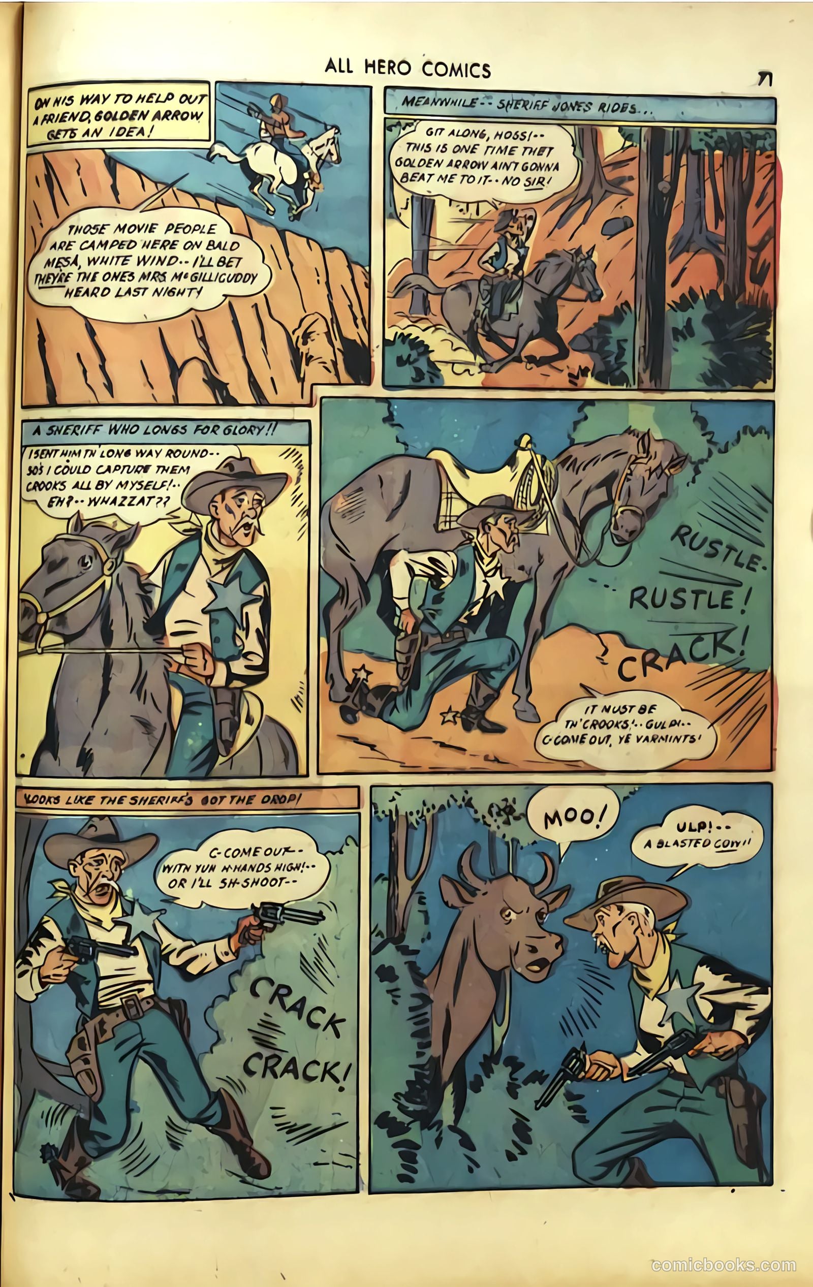 All Hero Comics #1 (1943) — page 71 of 100