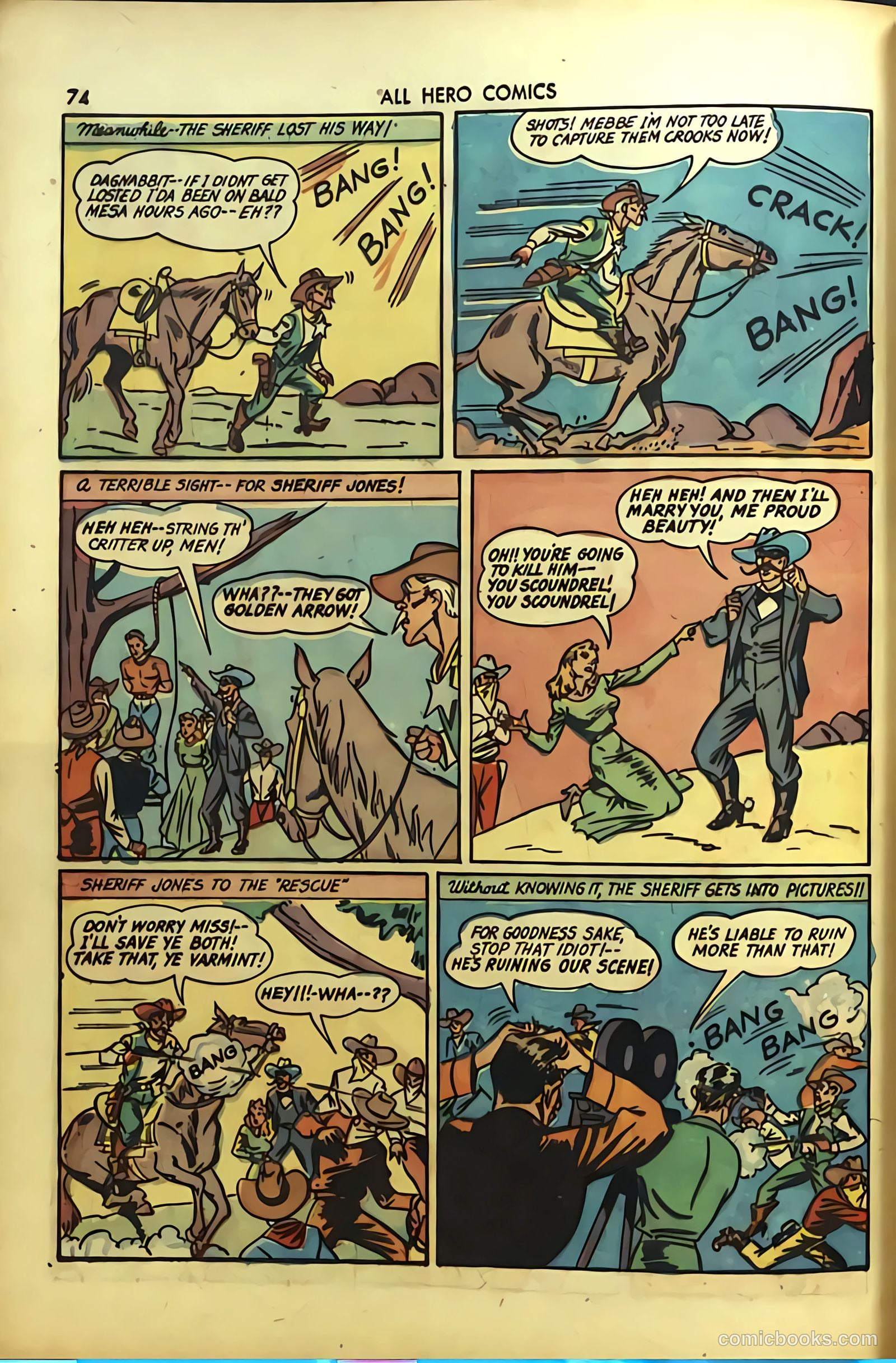 All Hero Comics #1 (1943) — page 74 of 100