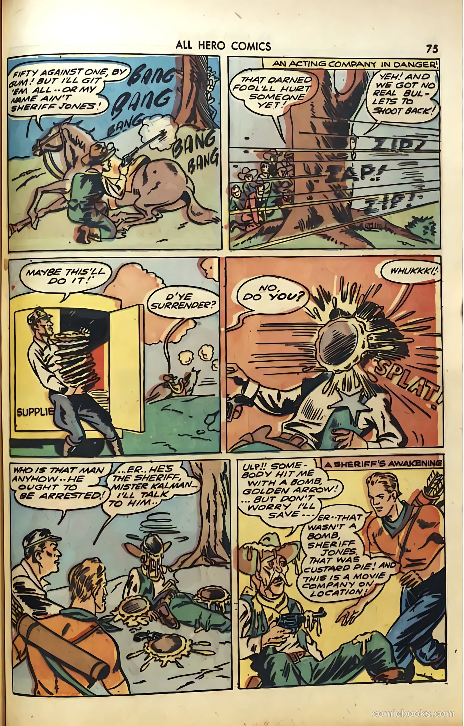 All Hero Comics #1 (1943) — page 75 of 100