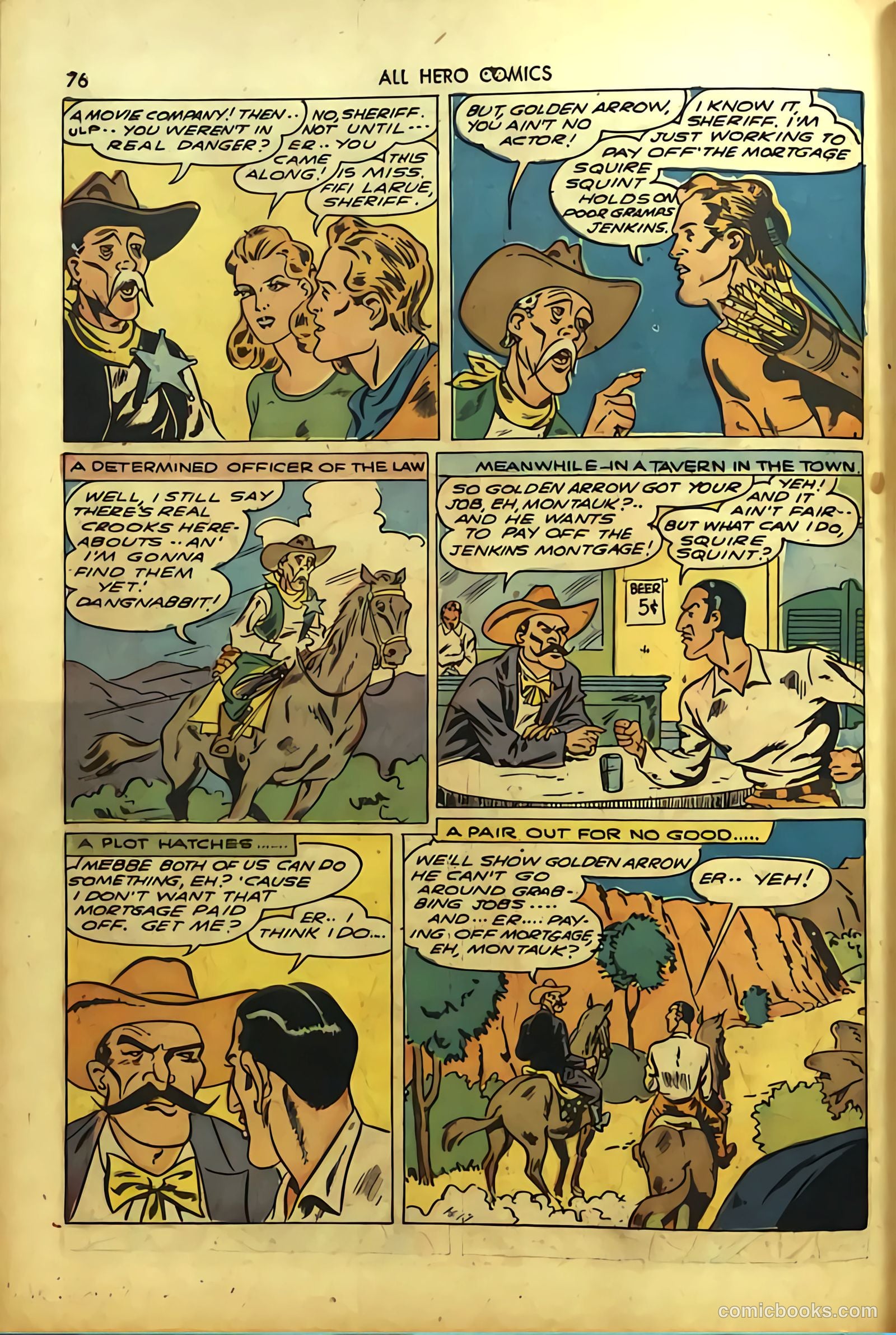 All Hero Comics #1 (1943) — page 76 of 100