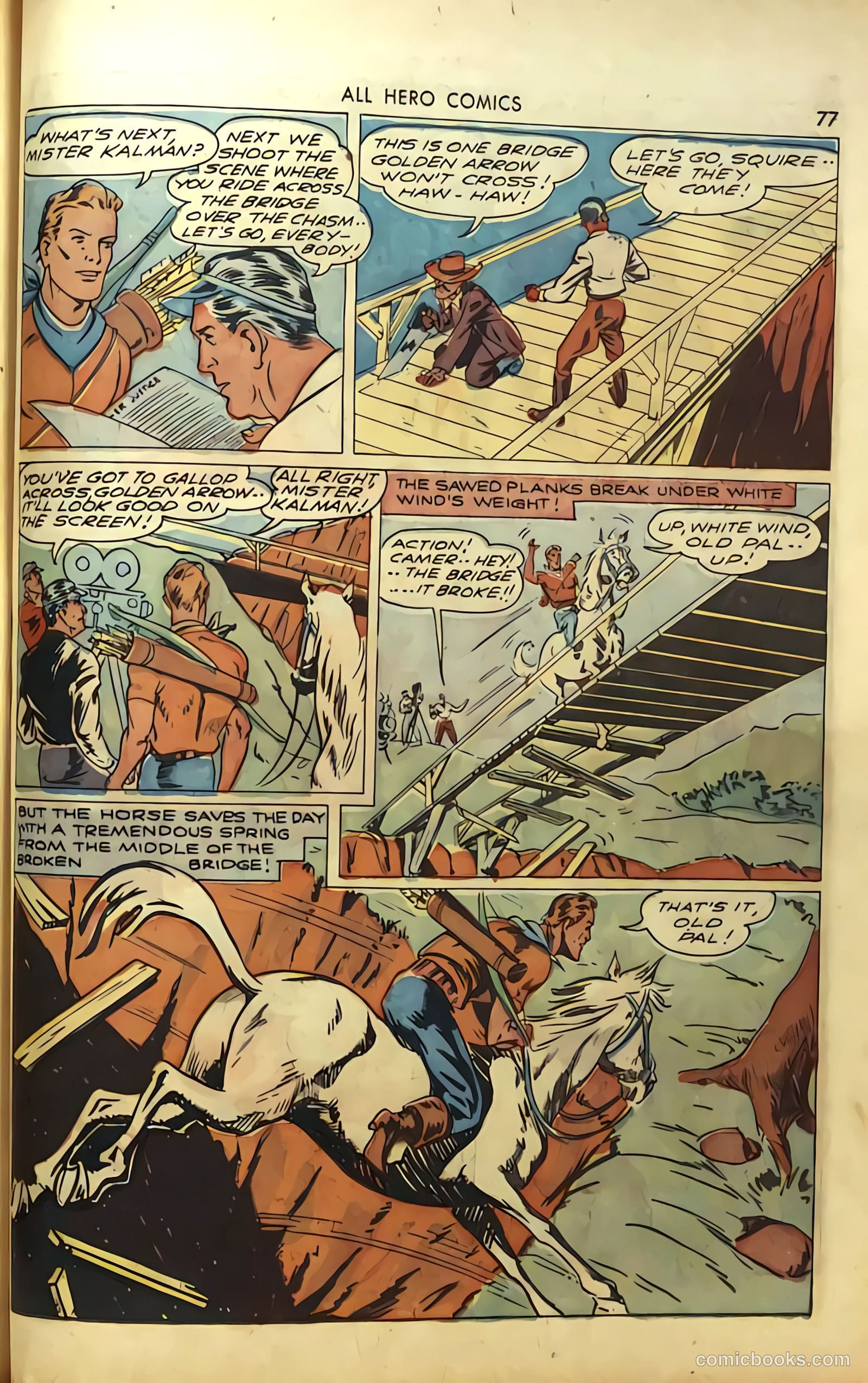 All Hero Comics #1 (1943) — page 77 of 100