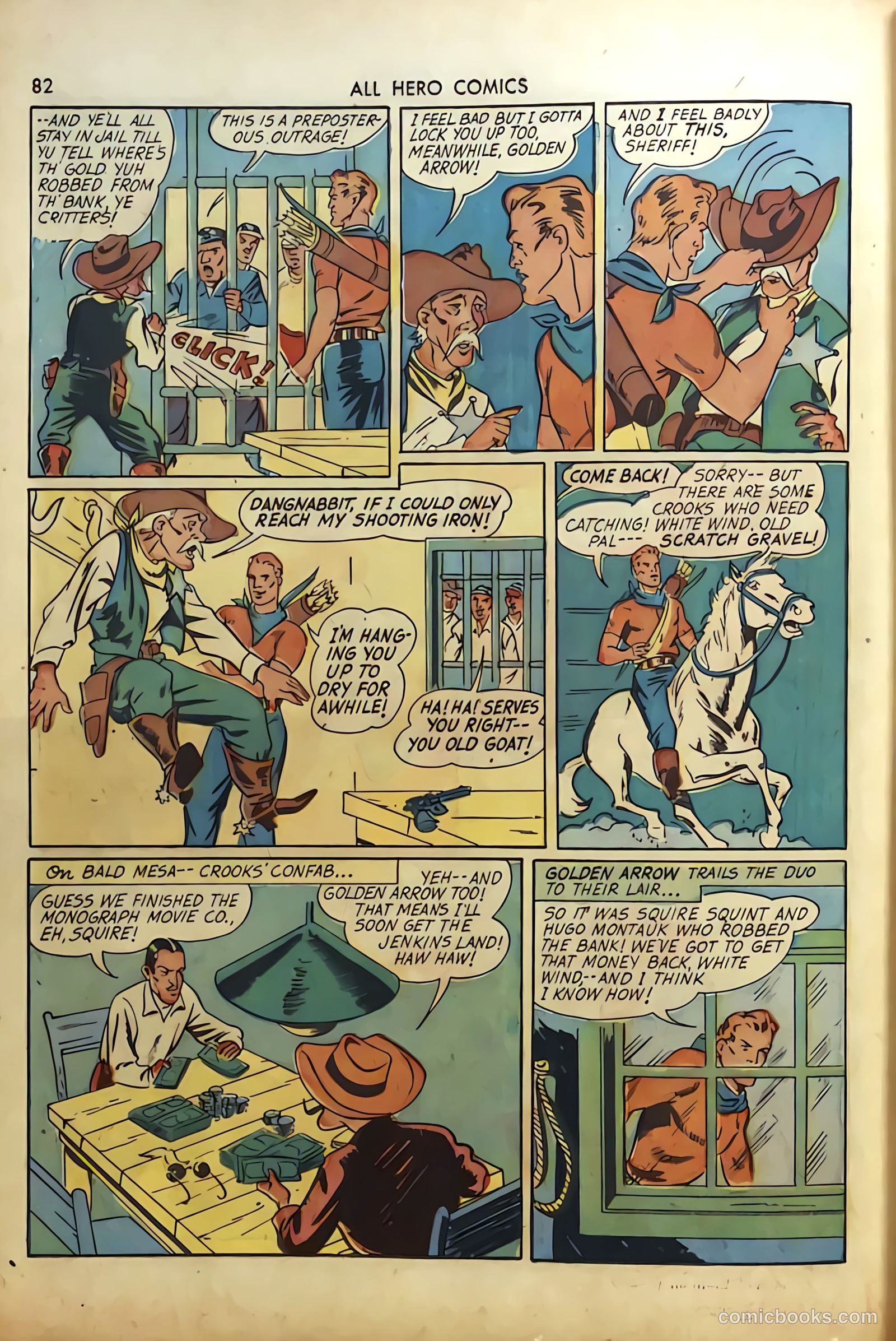 All Hero Comics #1 (1943) — page 82 of 100