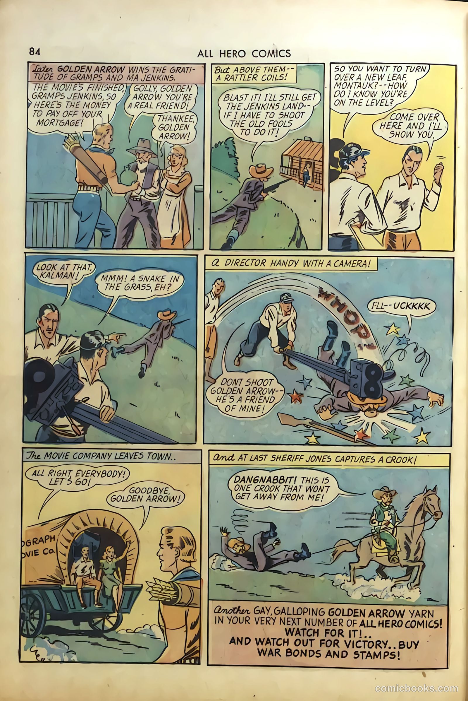 All Hero Comics #1 (1943) — page 84 of 100