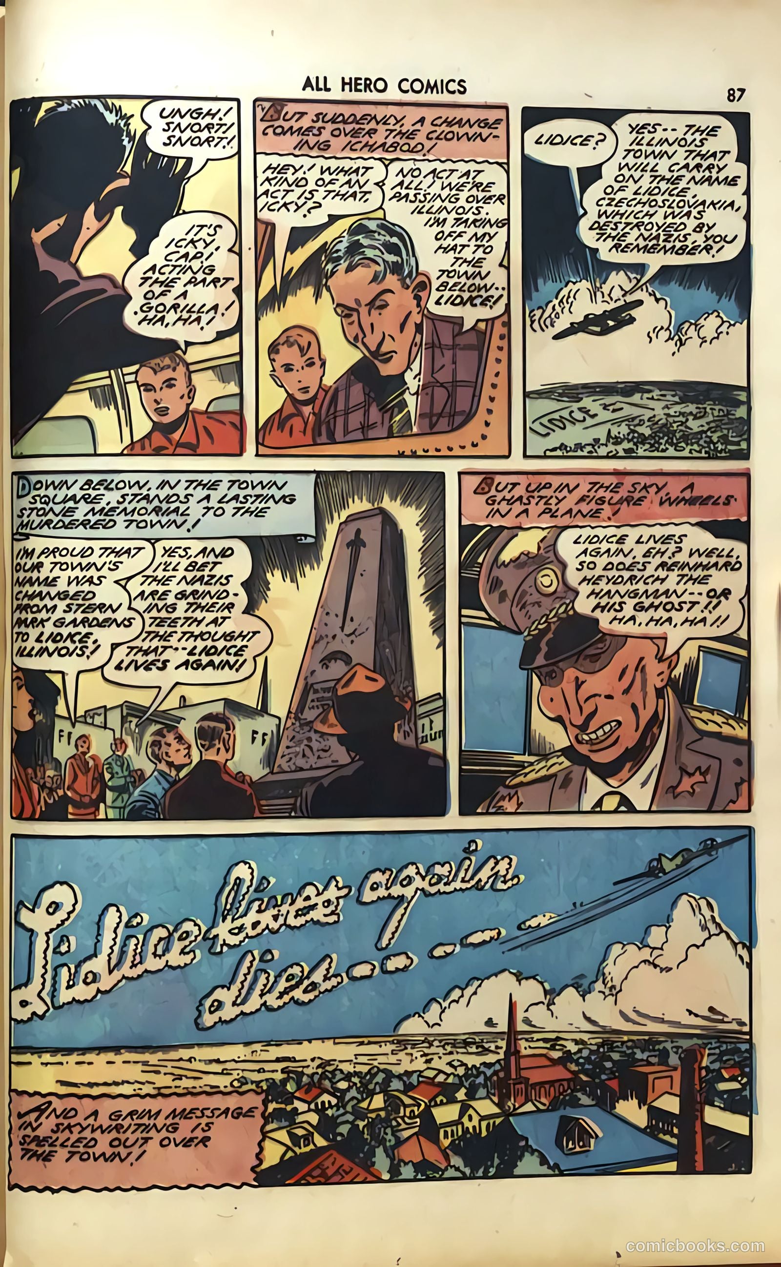 All Hero Comics #1 (1943) — page 87 of 100