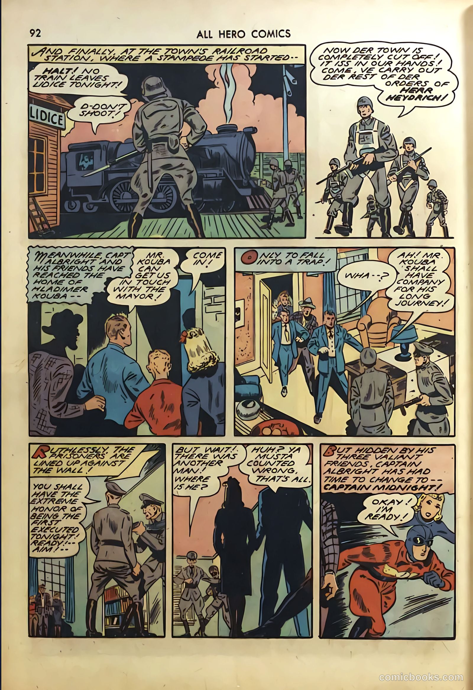 All Hero Comics #1 (1943) — page 92 of 100