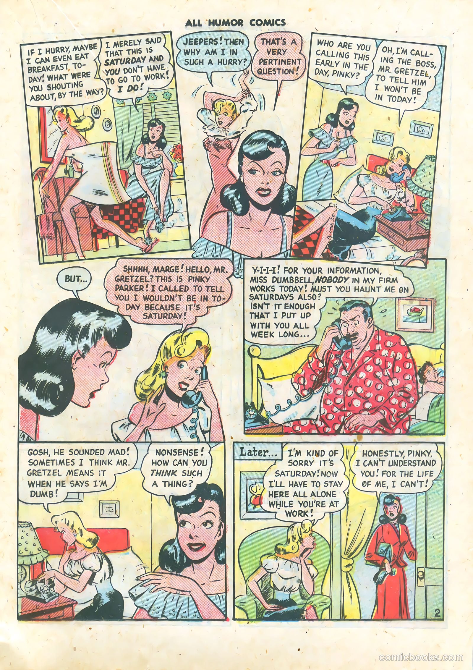 All Humor Comics #13 (1949) — page 21 of 52