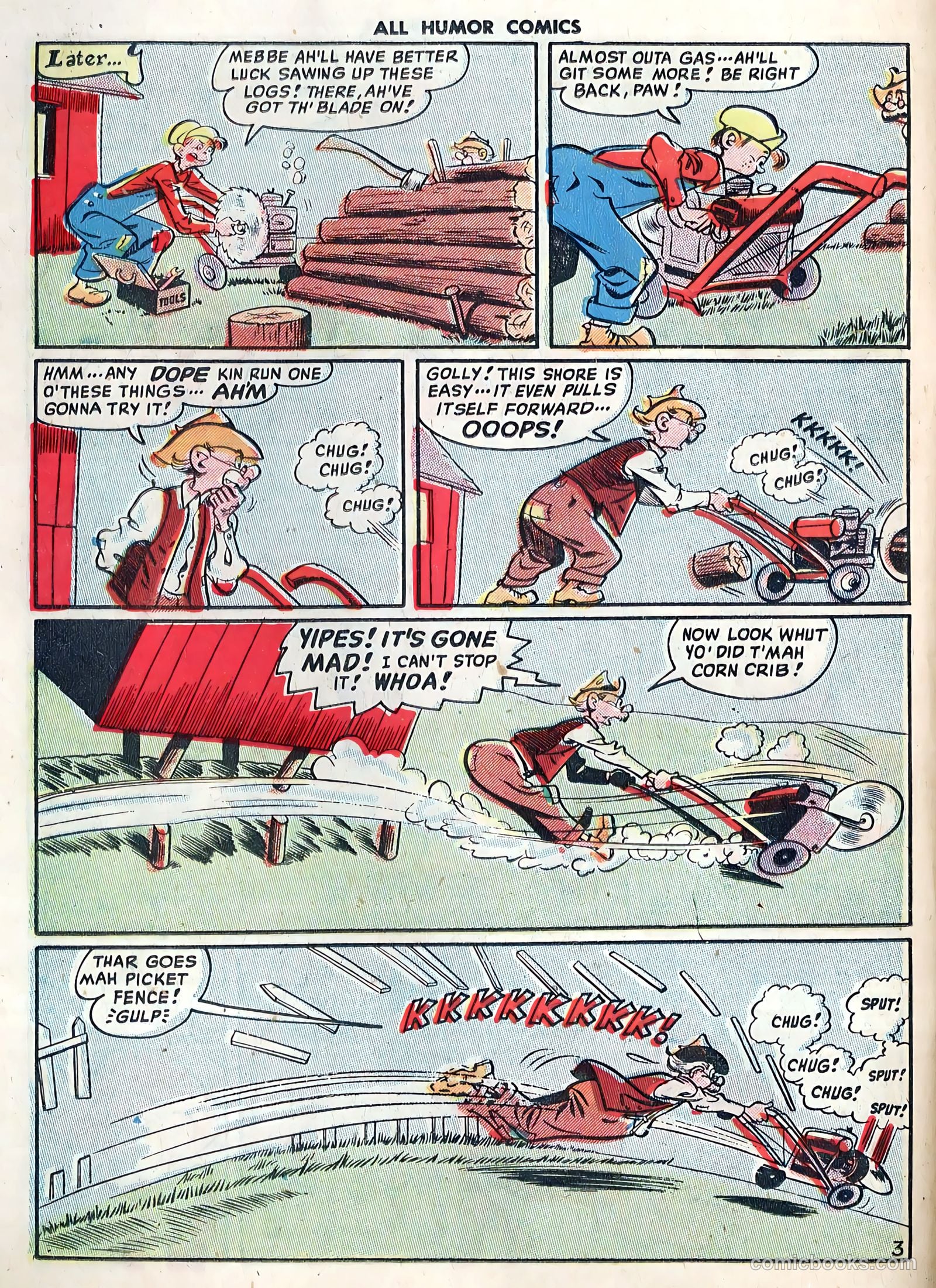 All Humor Comics #14 (1949) — page 18 of 36