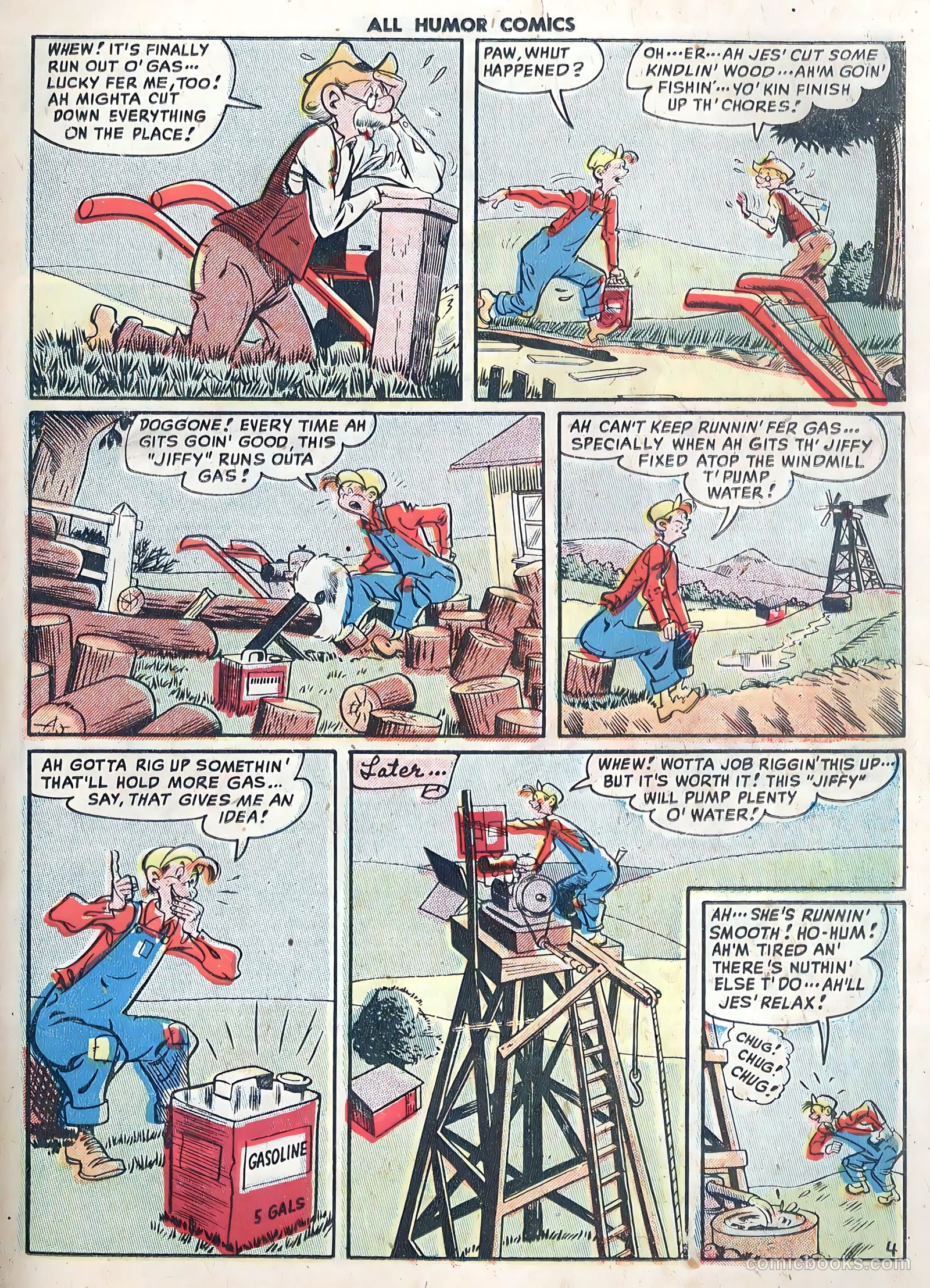 All Humor Comics #14 (1949) — page 19 of 36