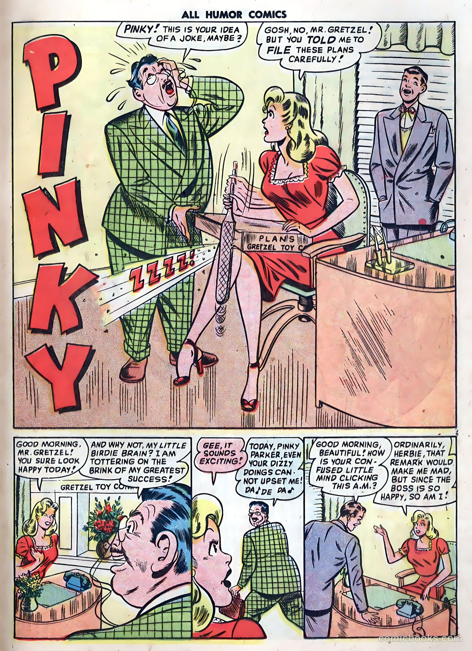 All Humor Comics #14 (1949) — page 21 of 36