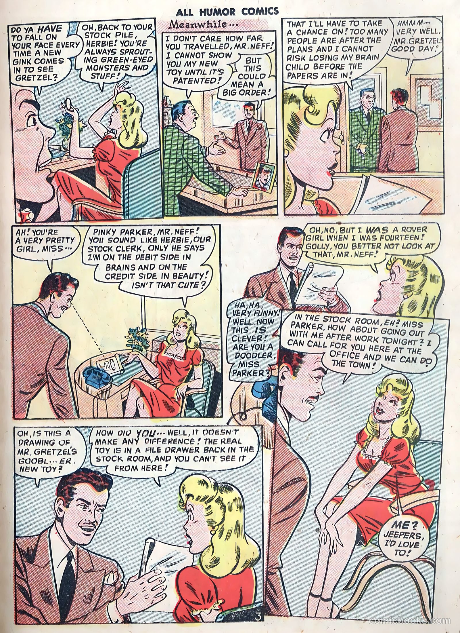 All Humor Comics #14 (1949) — page 23 of 36