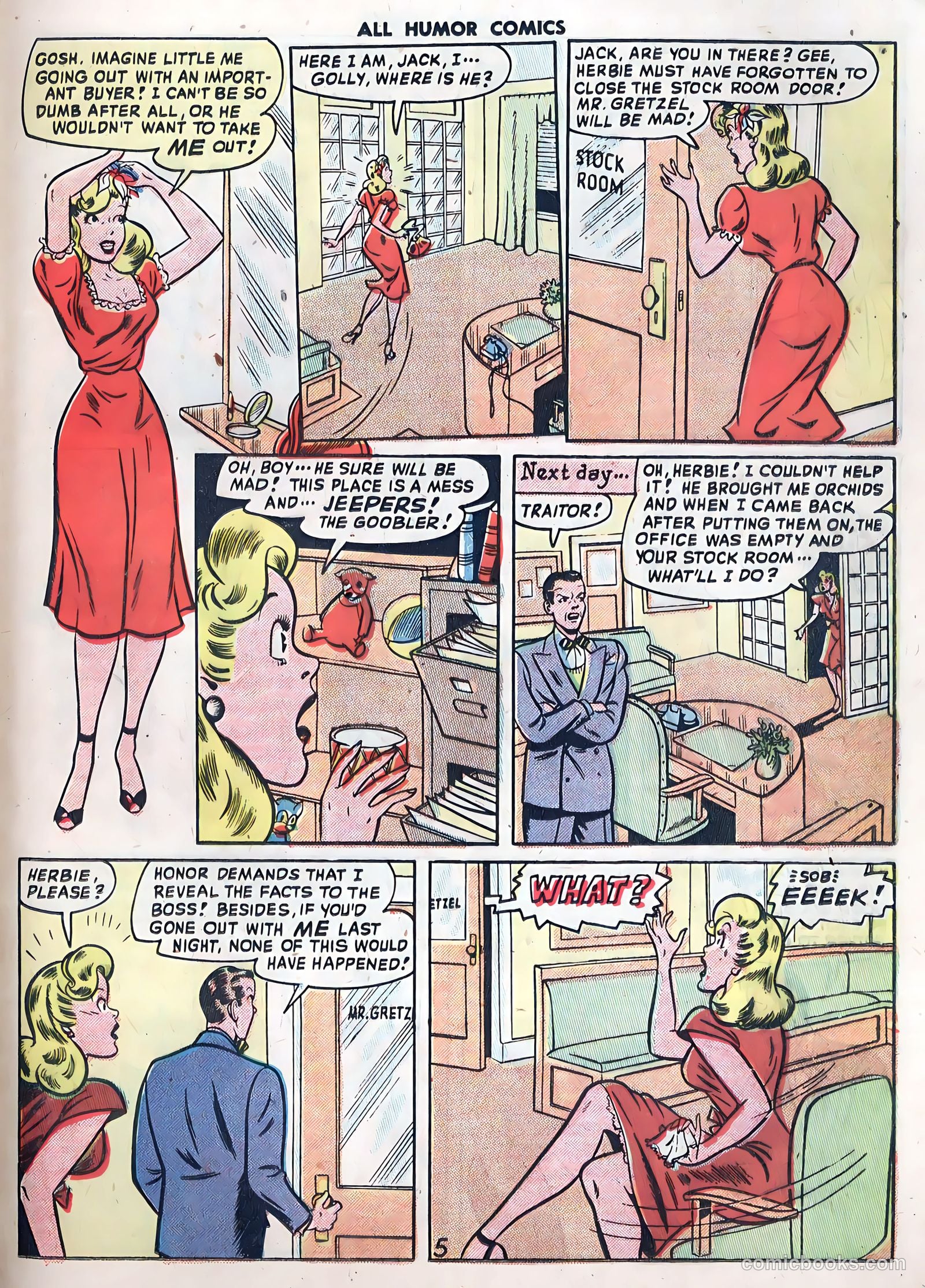 All Humor Comics #14 (1949) — page 25 of 36
