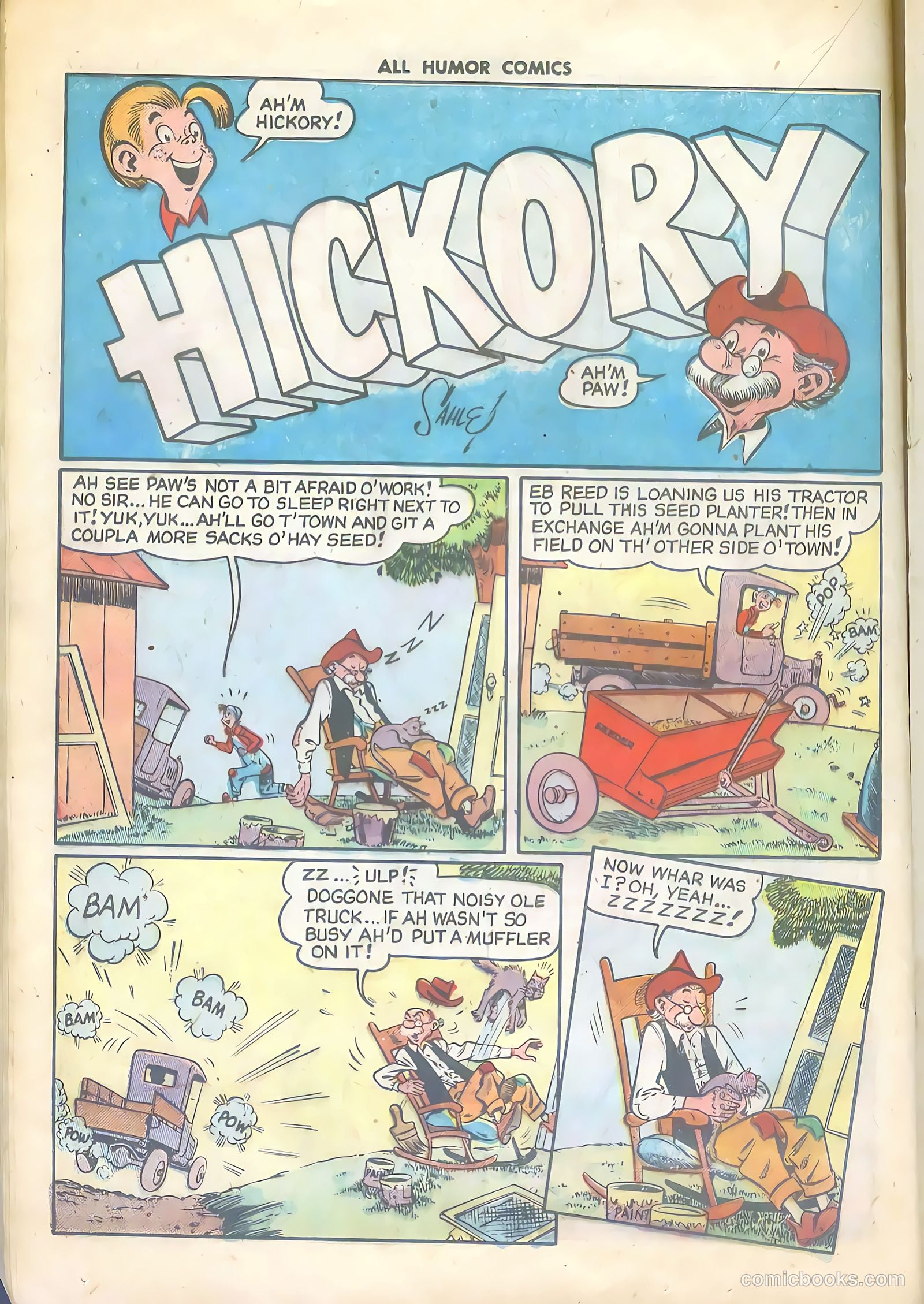 All Humor Comics #15 (1949) — page 16 of 36