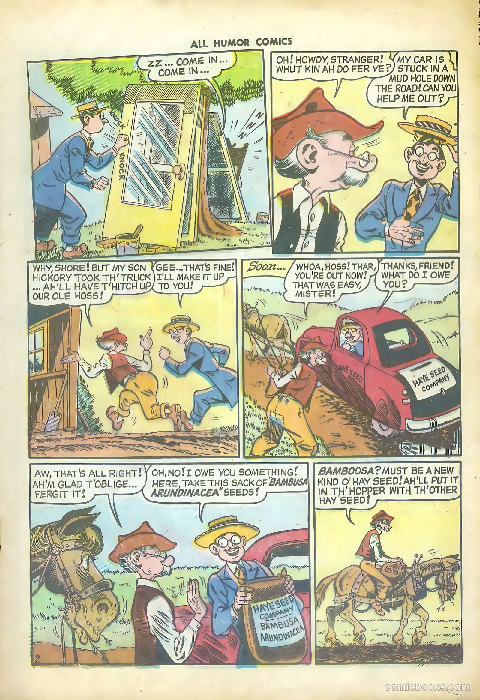 All Humor Comics #15 (1949) — page 17 of 36
