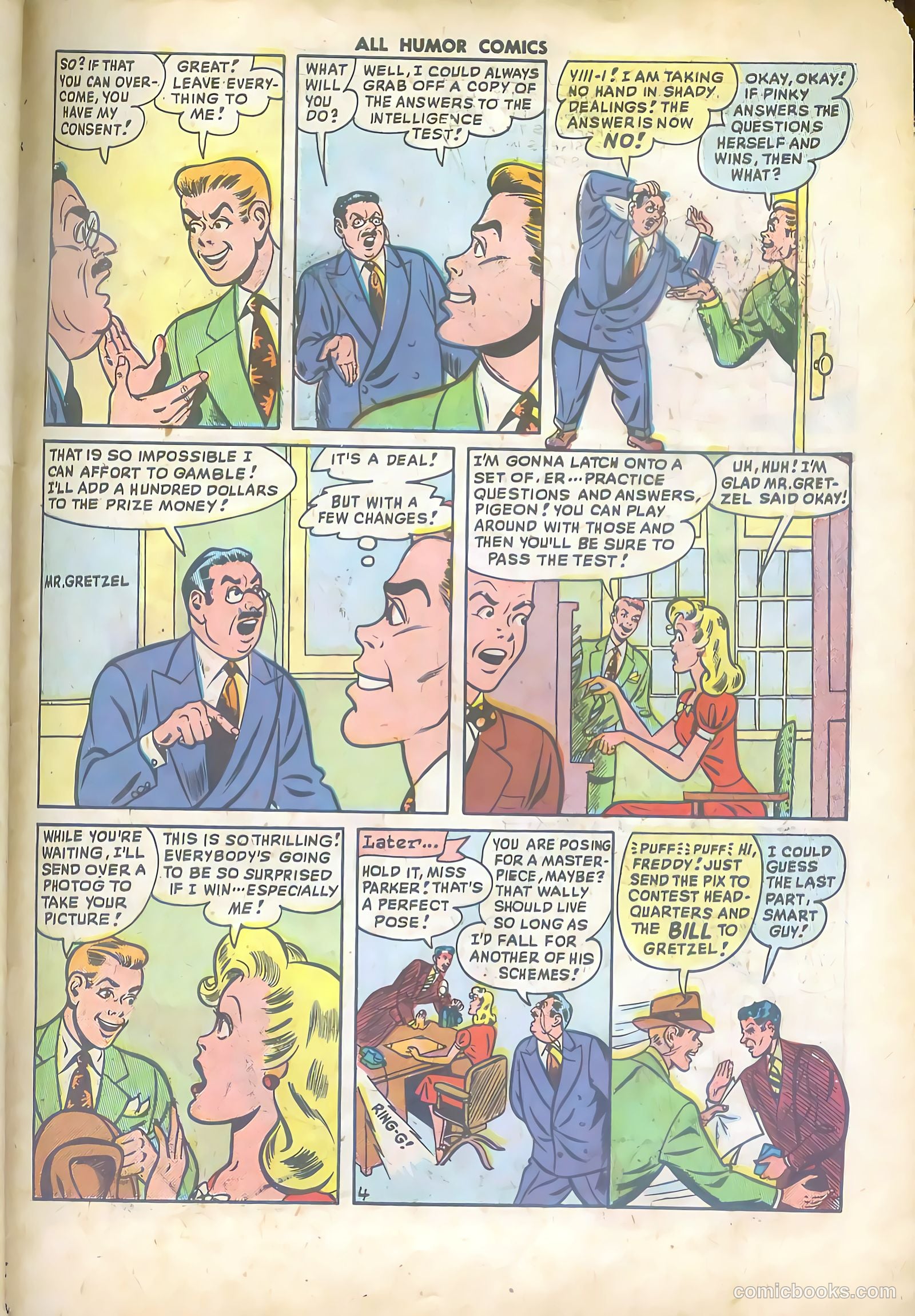 All Humor Comics #15 (1949) — page 31 of 36