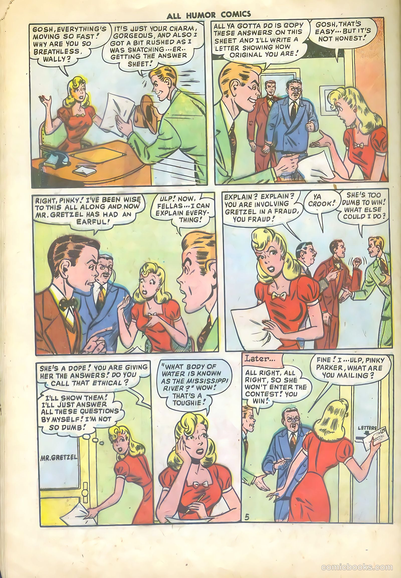 All Humor Comics #15 (1949) — page 32 of 36