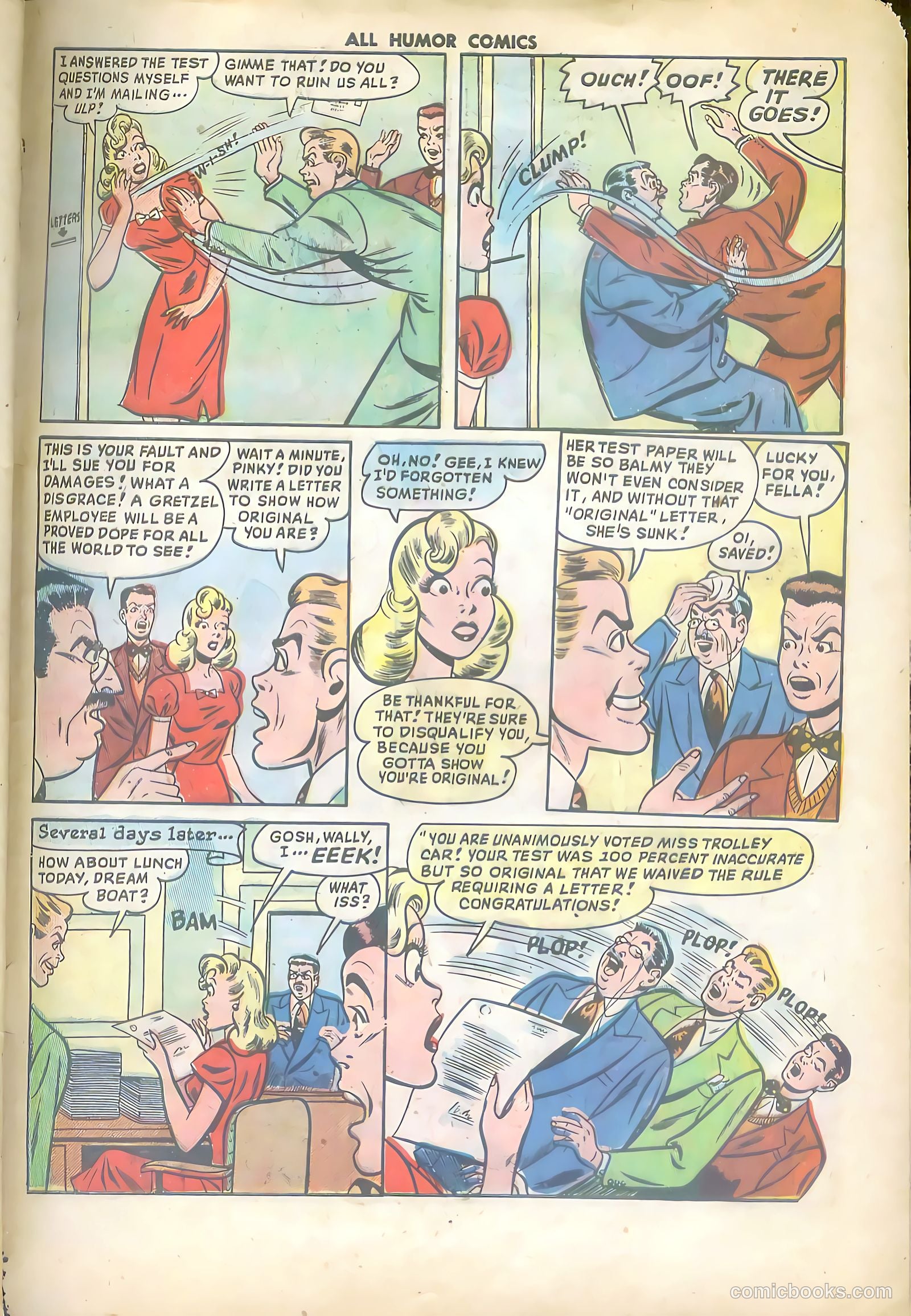 All Humor Comics #15 (1949) — page 33 of 36