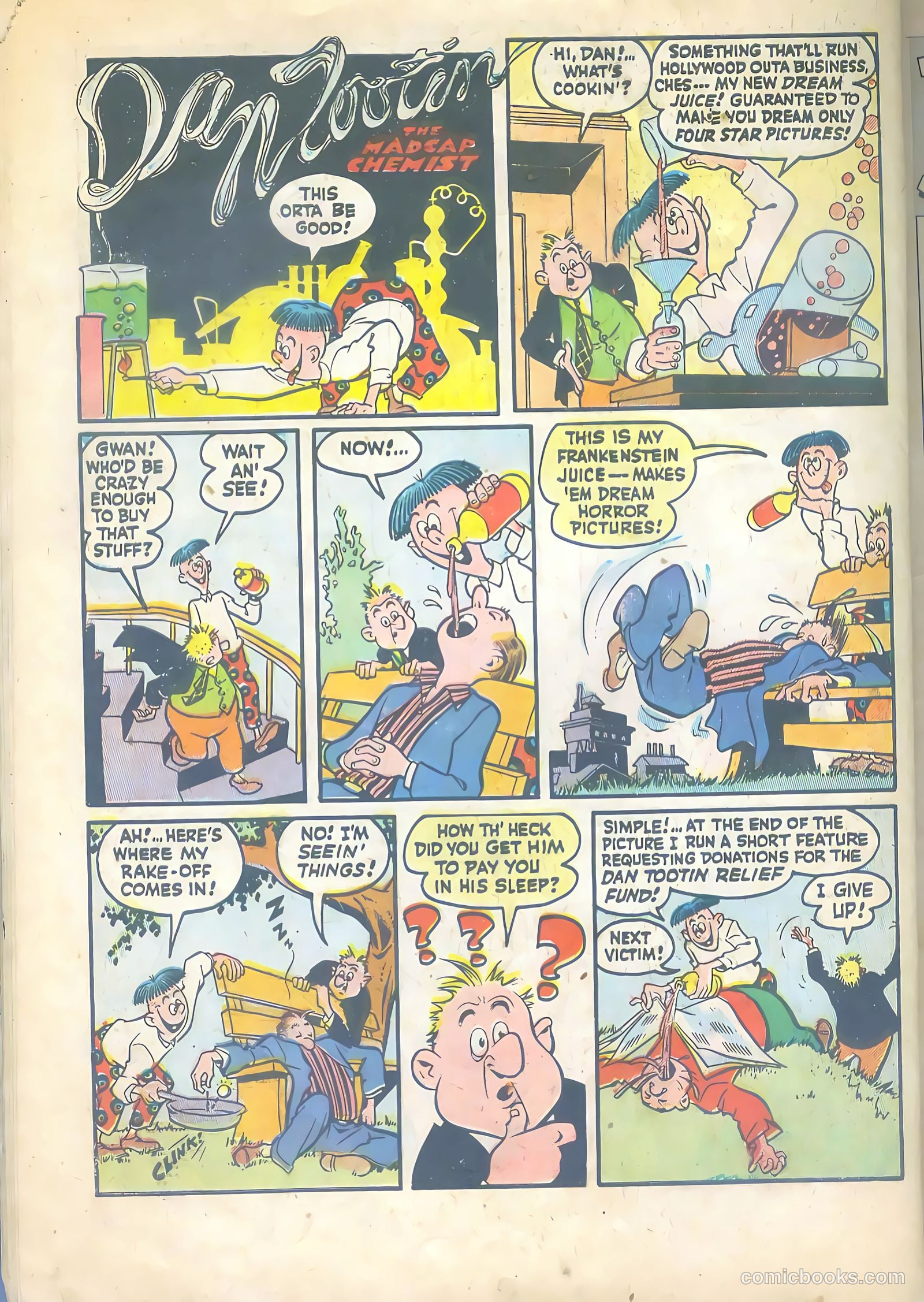 All Humor Comics #15 (1949) — page 34 of 36