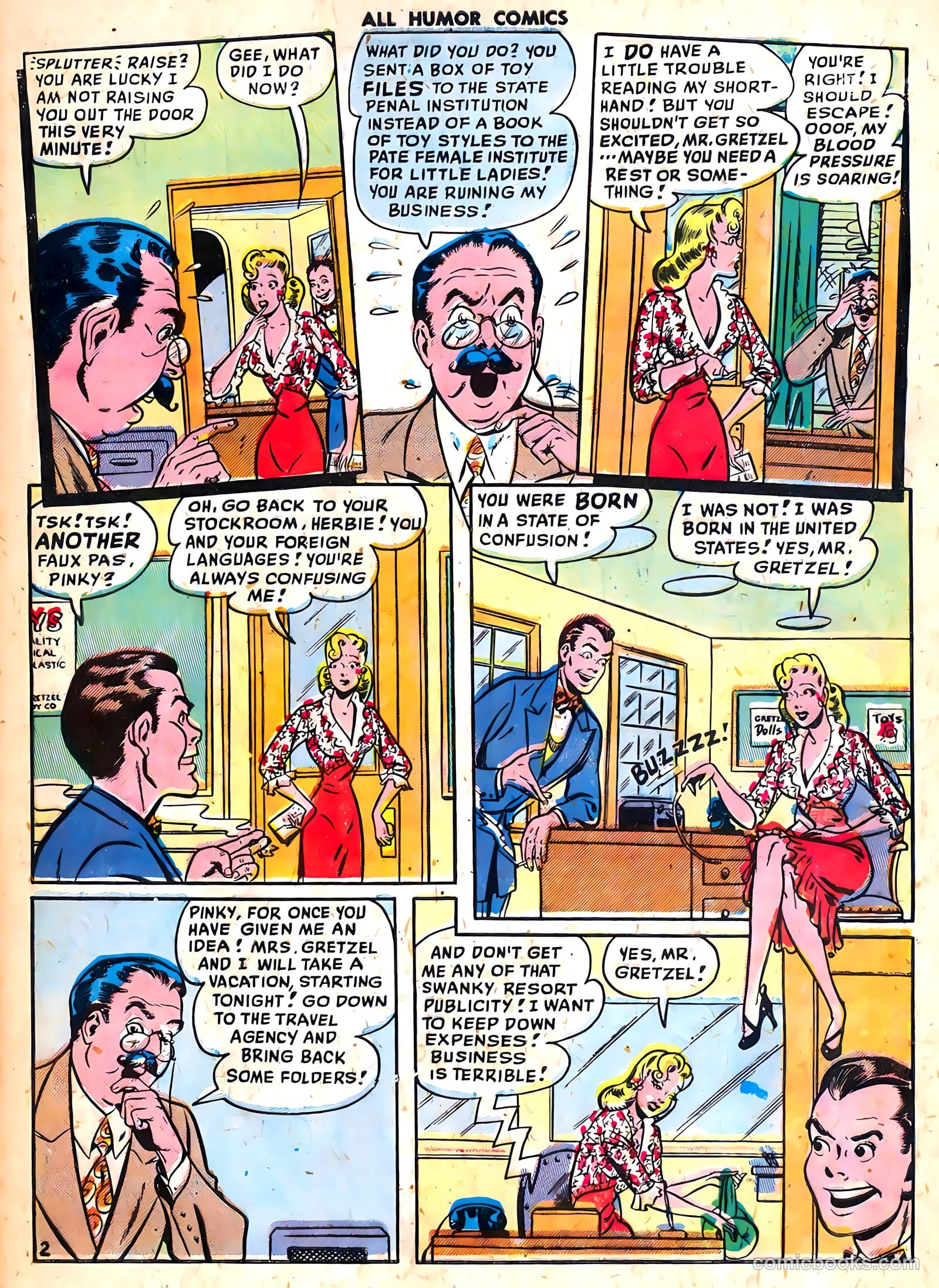 All Humor Comics #16 (1949) — page 29 of 36