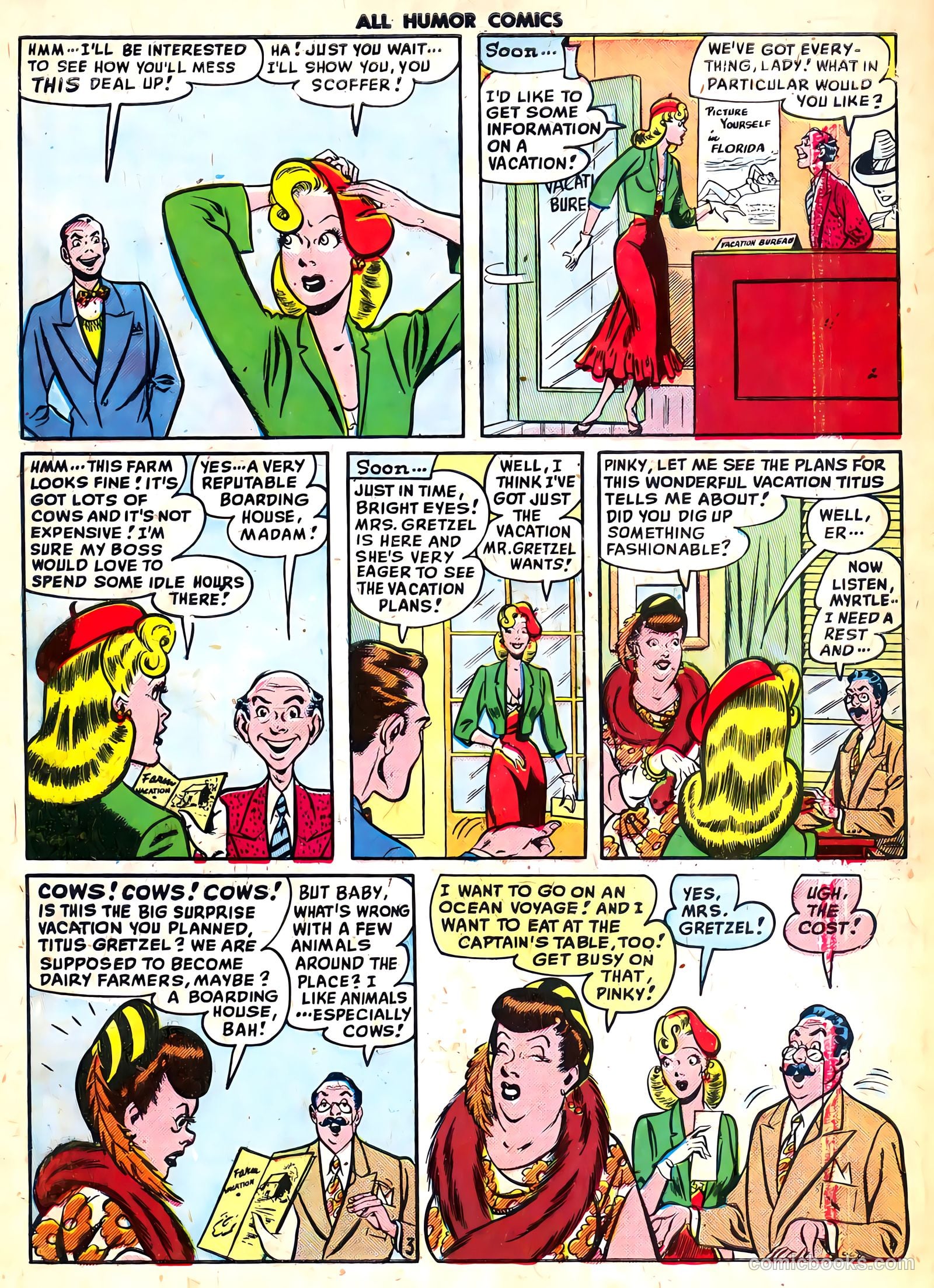 All Humor Comics #16 (1949) — page 30 of 36