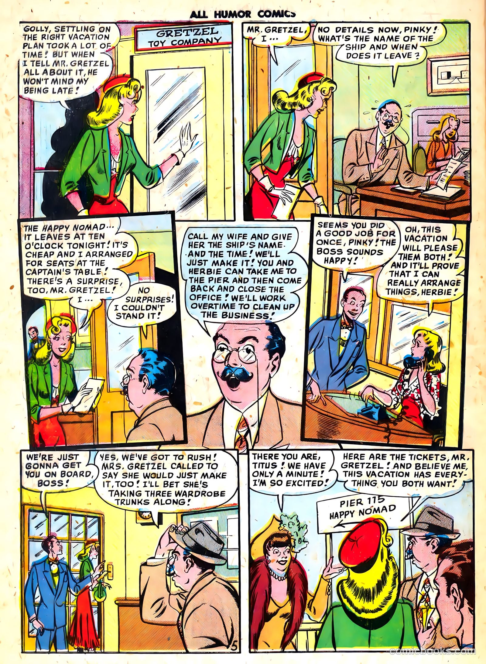 All Humor Comics #16 (1949) — page 32 of 36