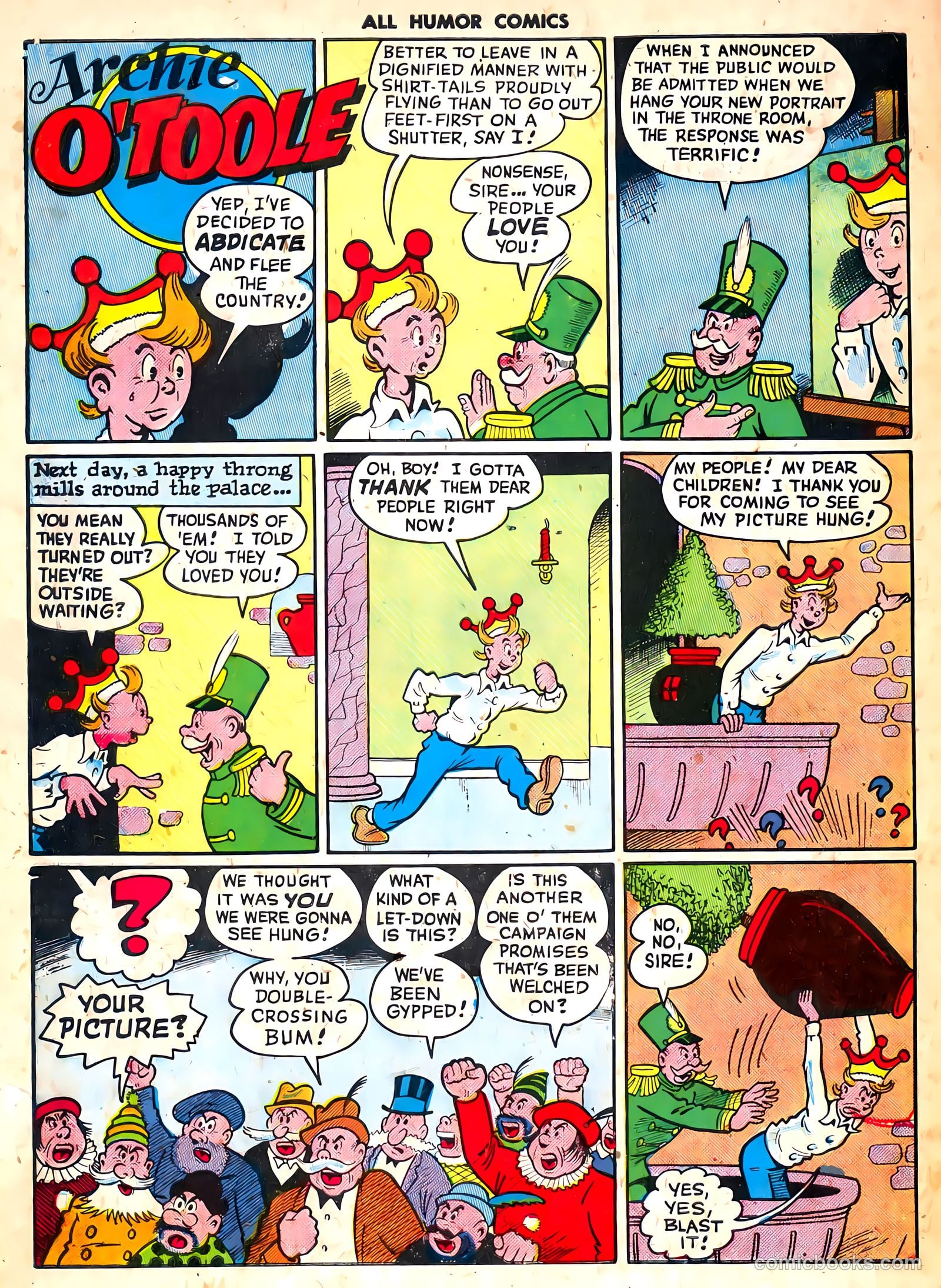 All Humor Comics #16 (1949) — page 34 of 36