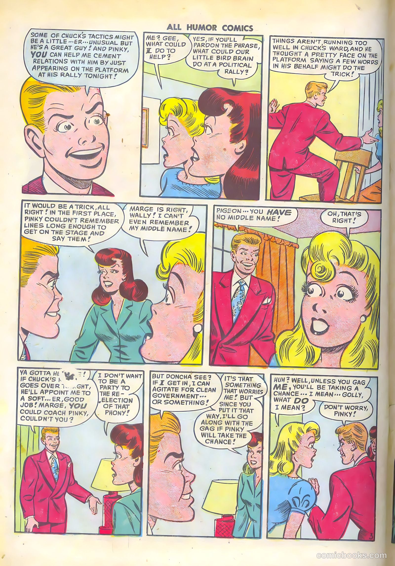 All Humor Comics #17 (1949) — page 18 of 36