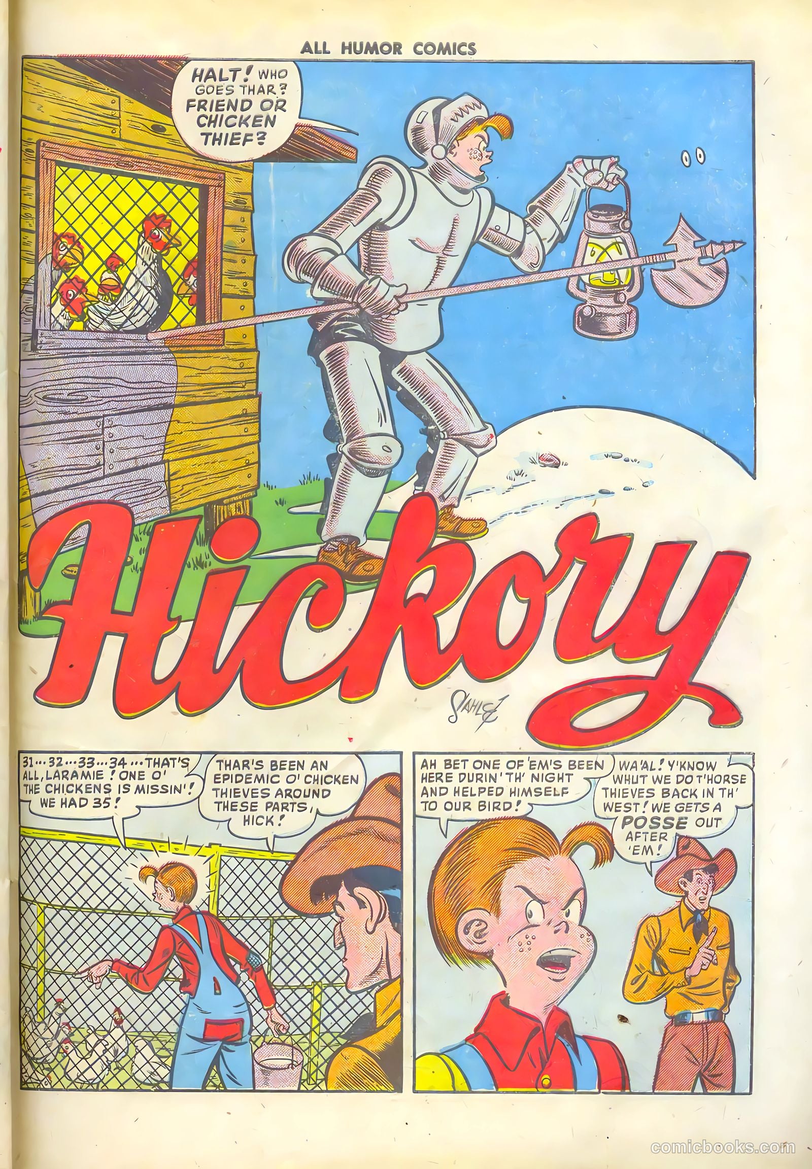 All Humor Comics #17 (1949) — page 29 of 36