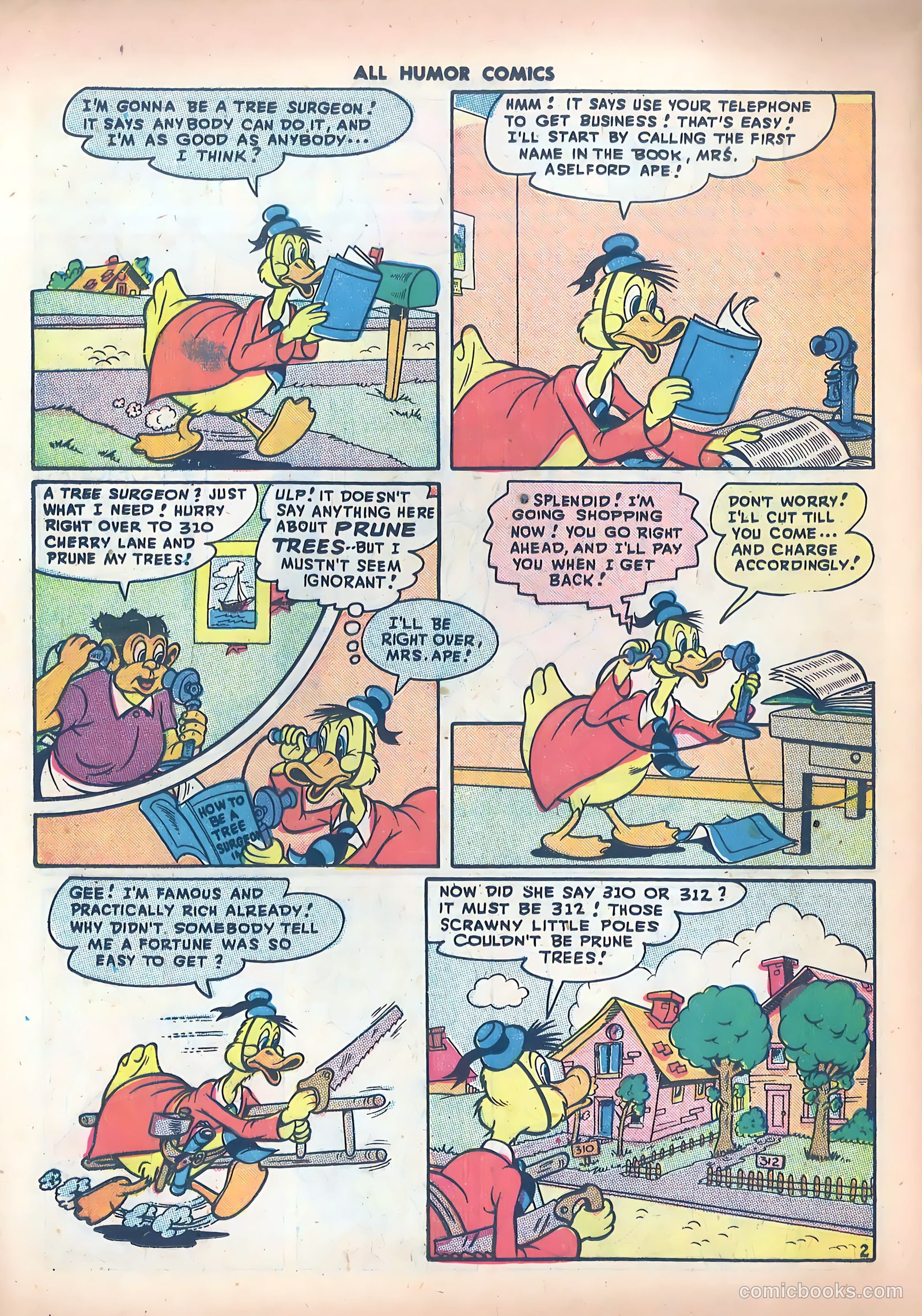 All Humor Comics #9 (1948) — page 16 of 52