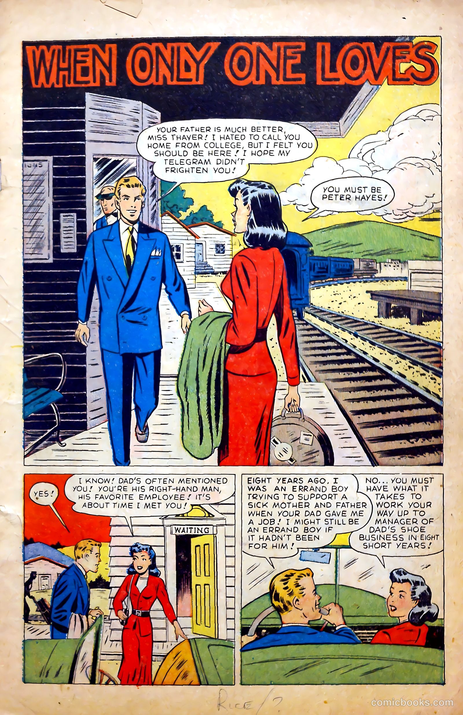 All Love #27 (1949) — page 3 of 36