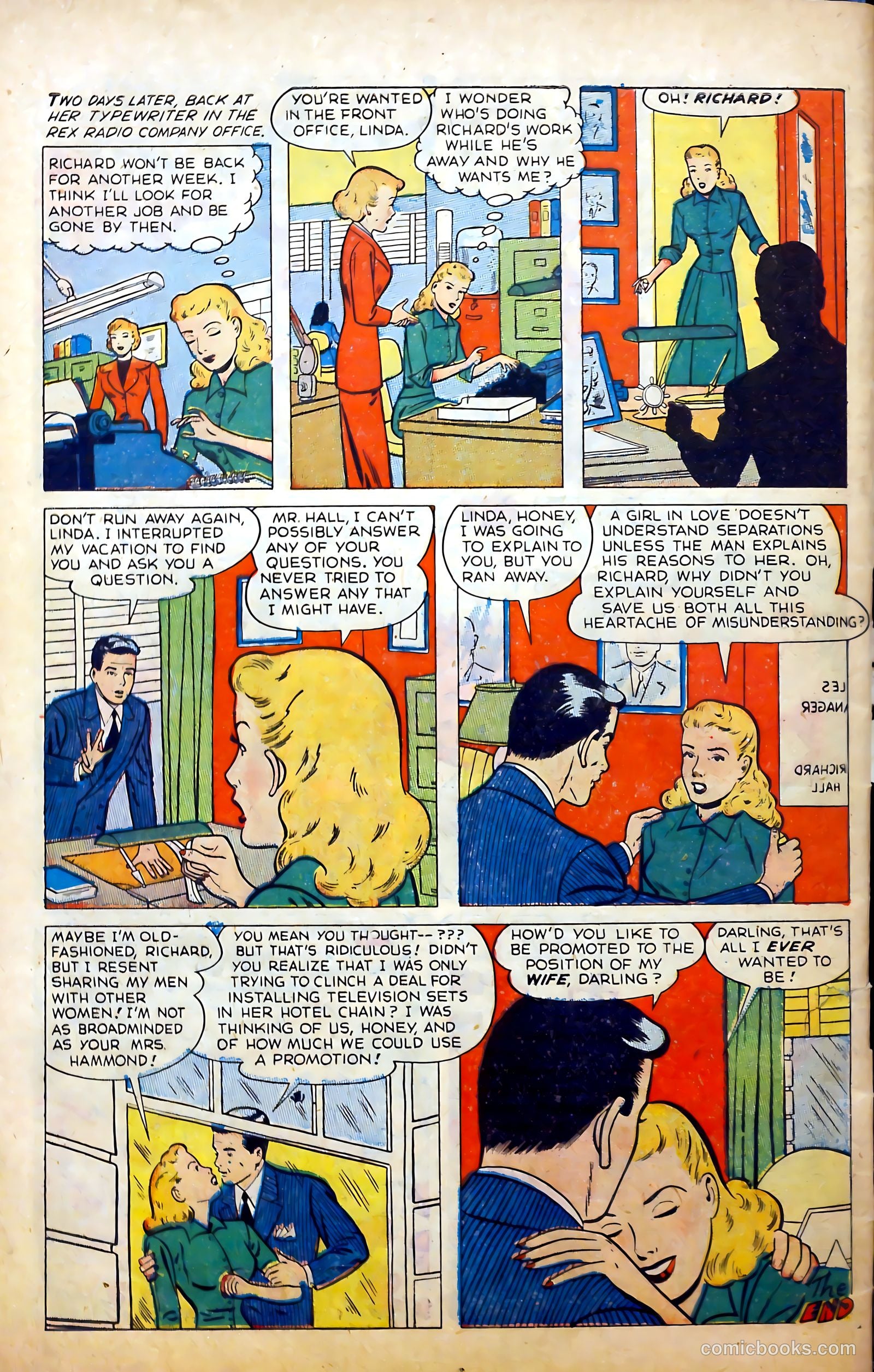 All Love #27 (1949) — page 34 of 36