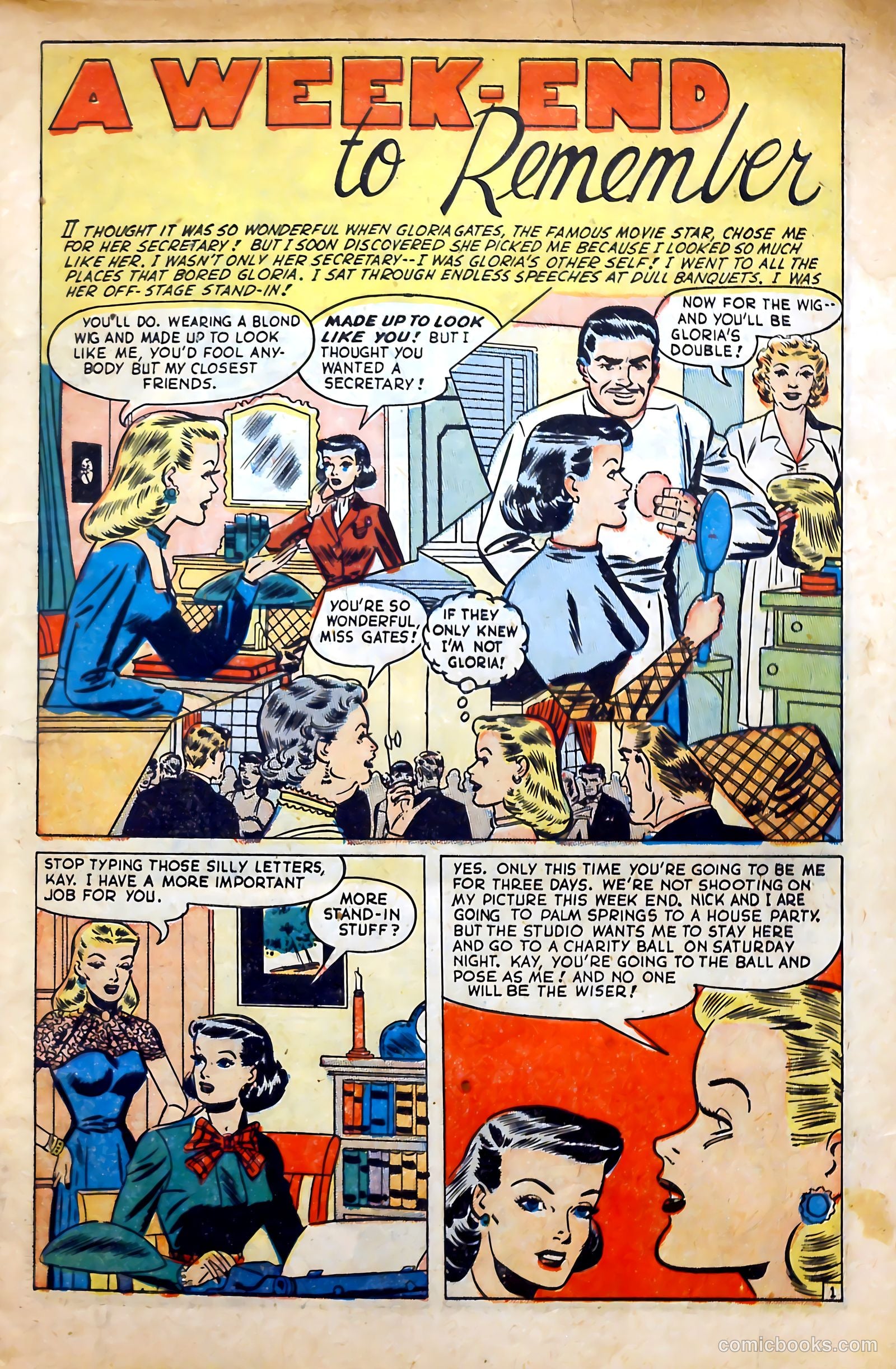 All Love #28 (1949) — page 3 of 36