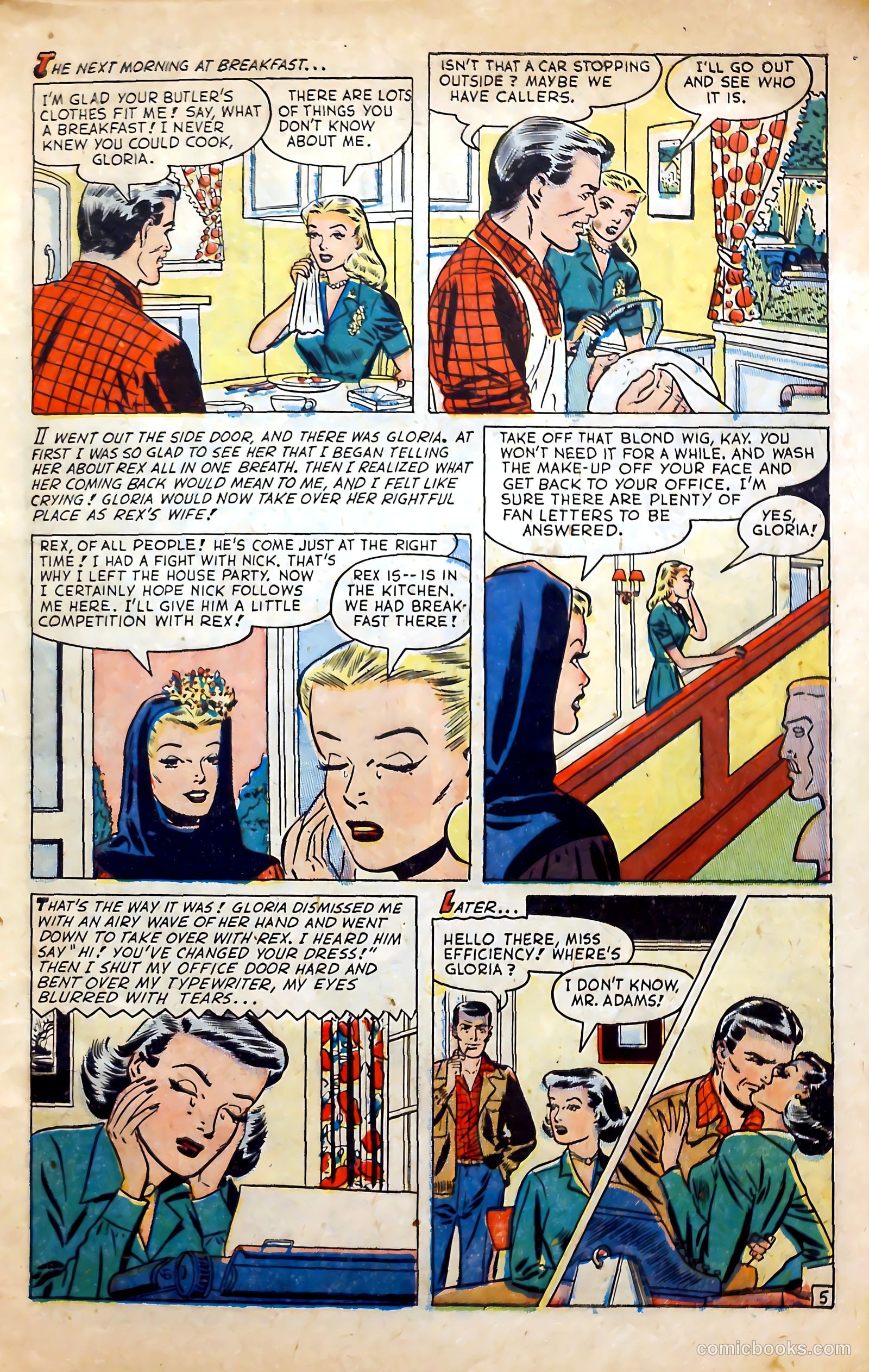 All Love #28 (1949) — page 7 of 36