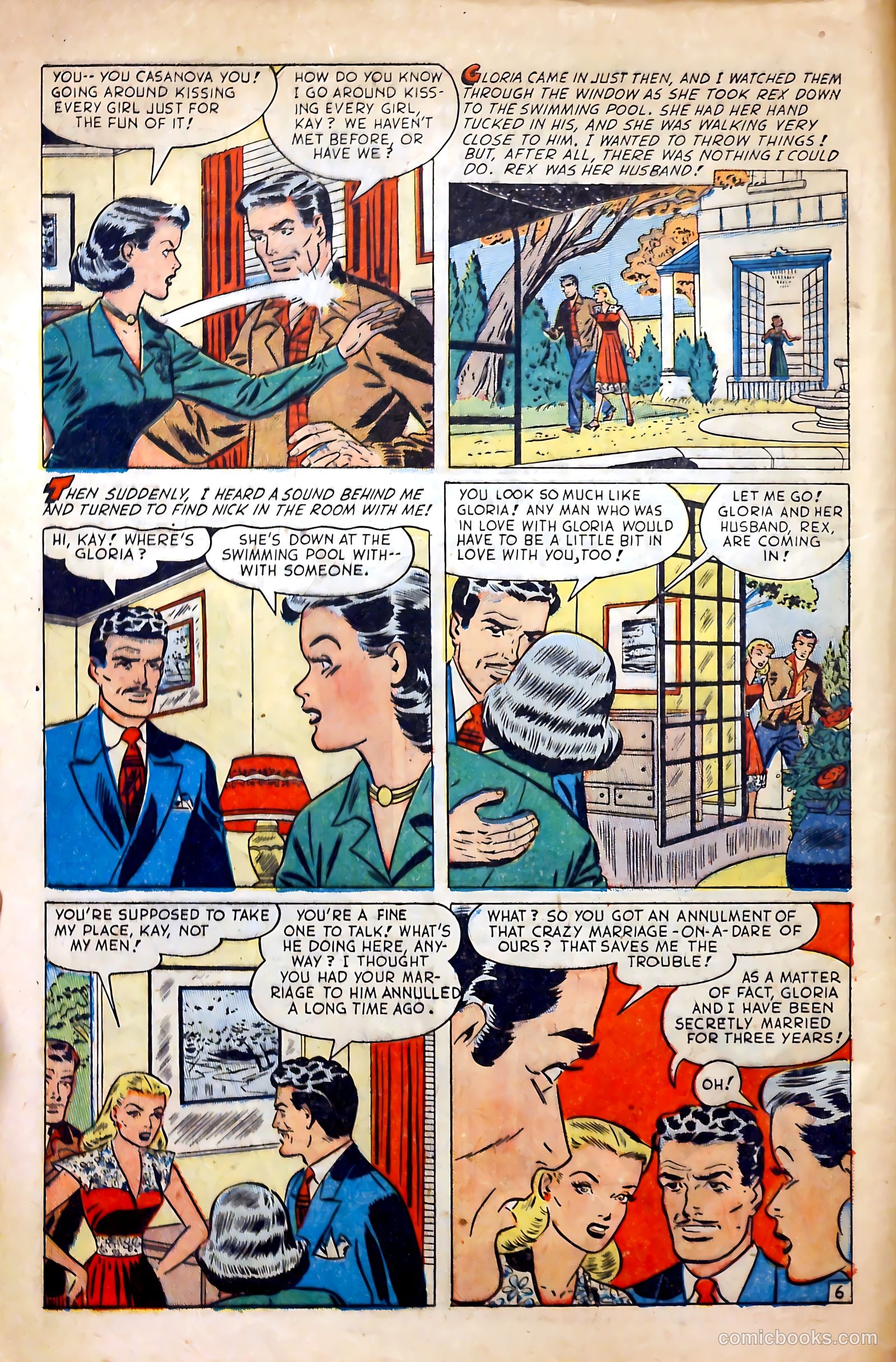 All Love #28 (1949) — page 8 of 36