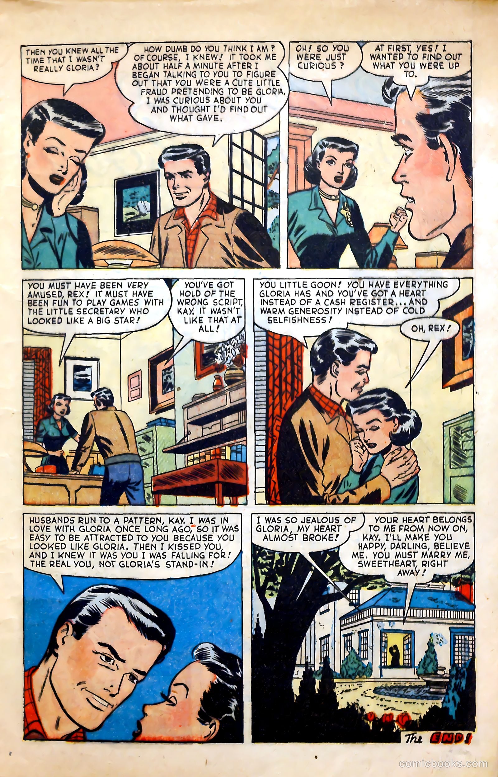All Love #28 (1949) — page 9 of 36