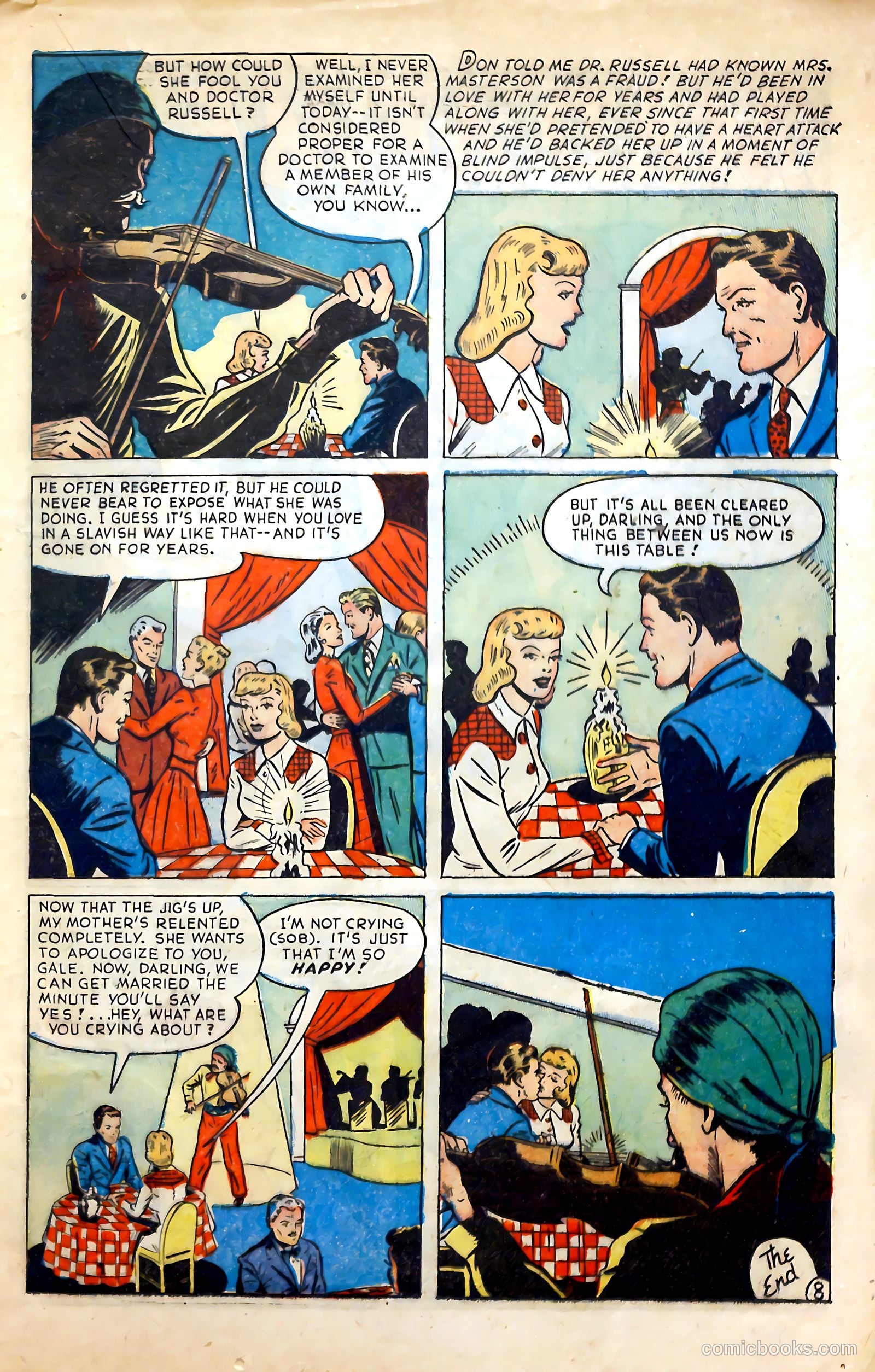 All Love #28 (1949) — page 17 of 36