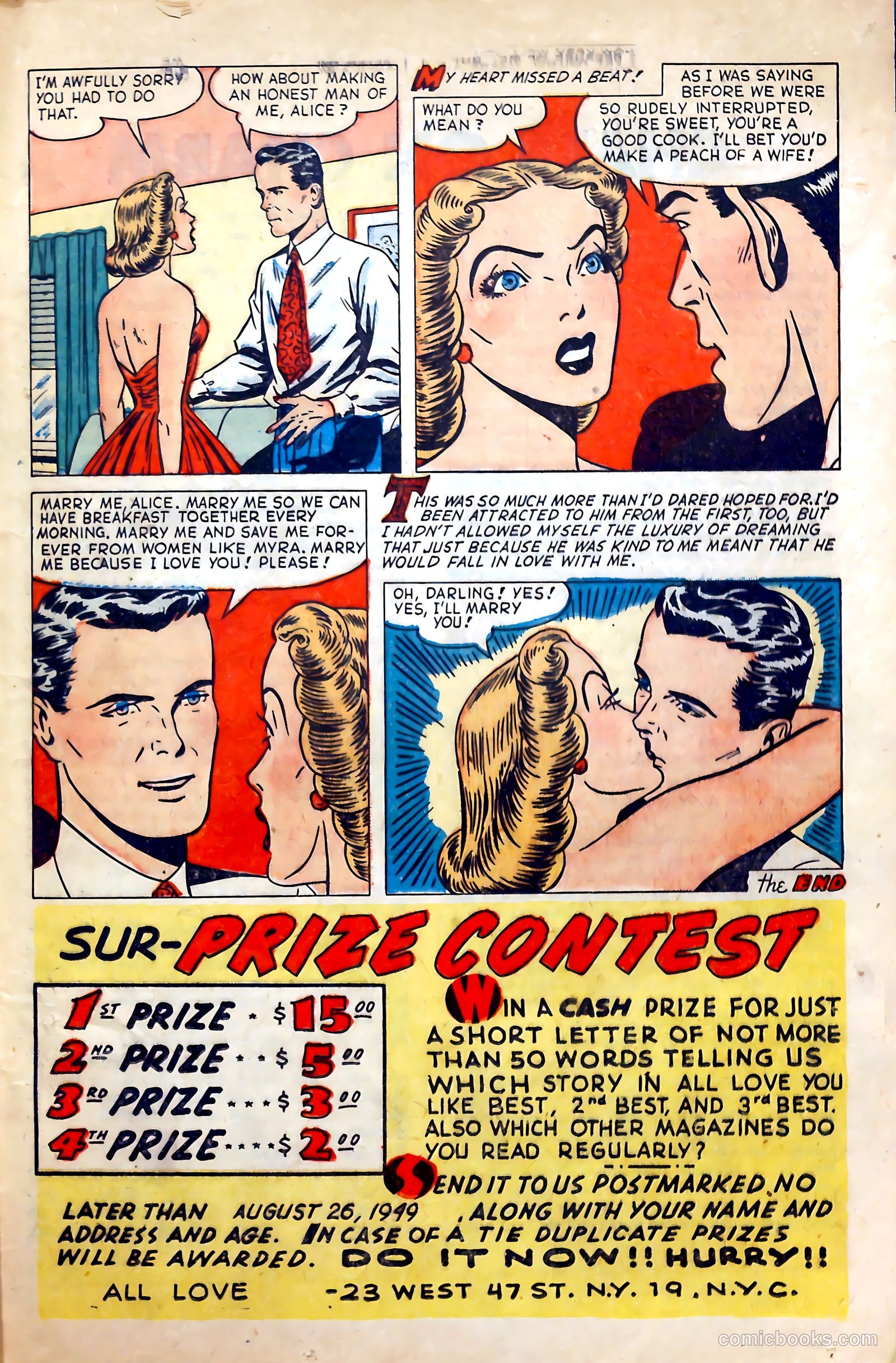 All Love #28 (1949) — page 25 of 36