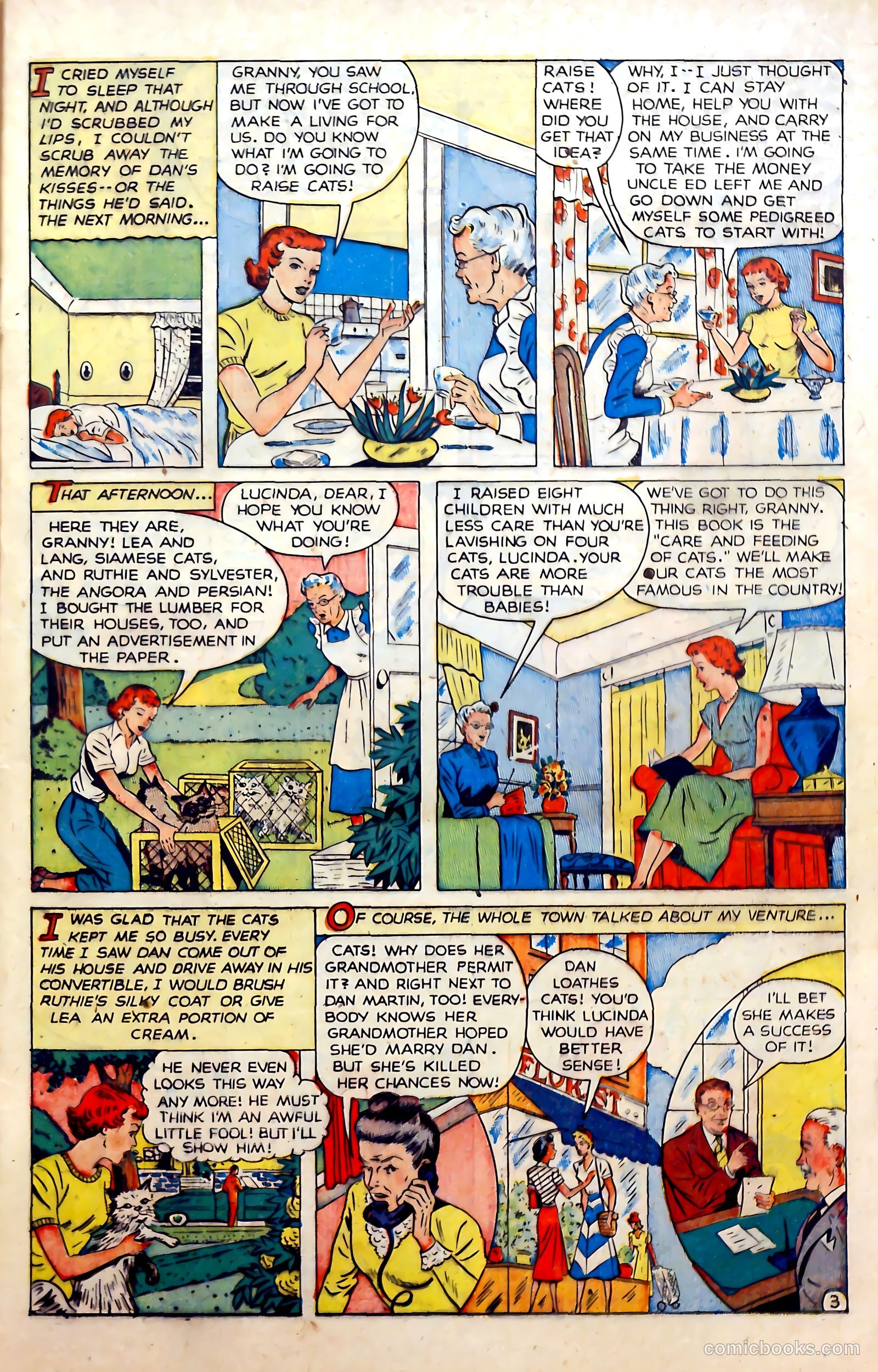 All Love #30 (1950) — page 21 of 37