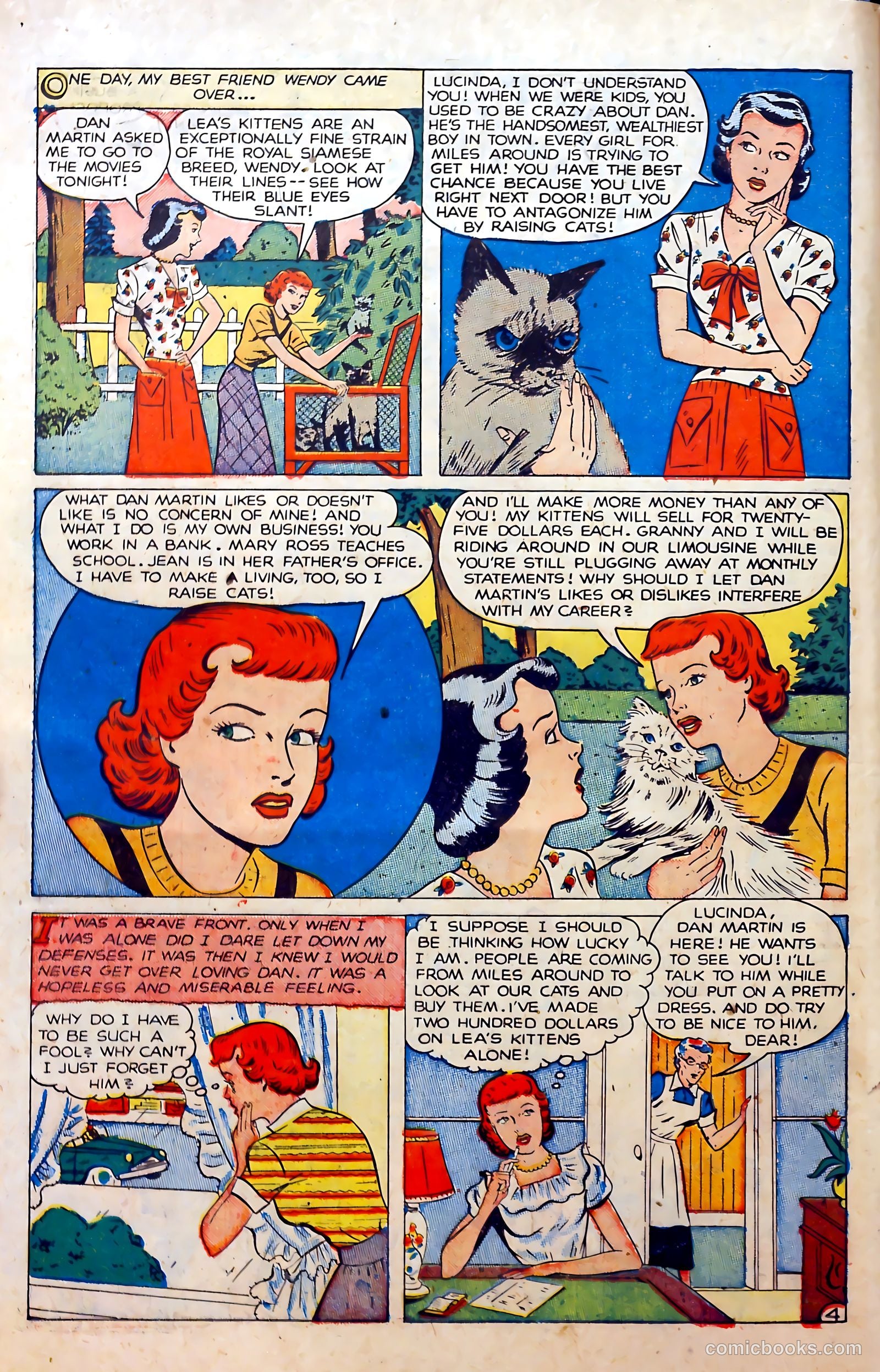 All Love #30 (1950) — page 22 of 37
