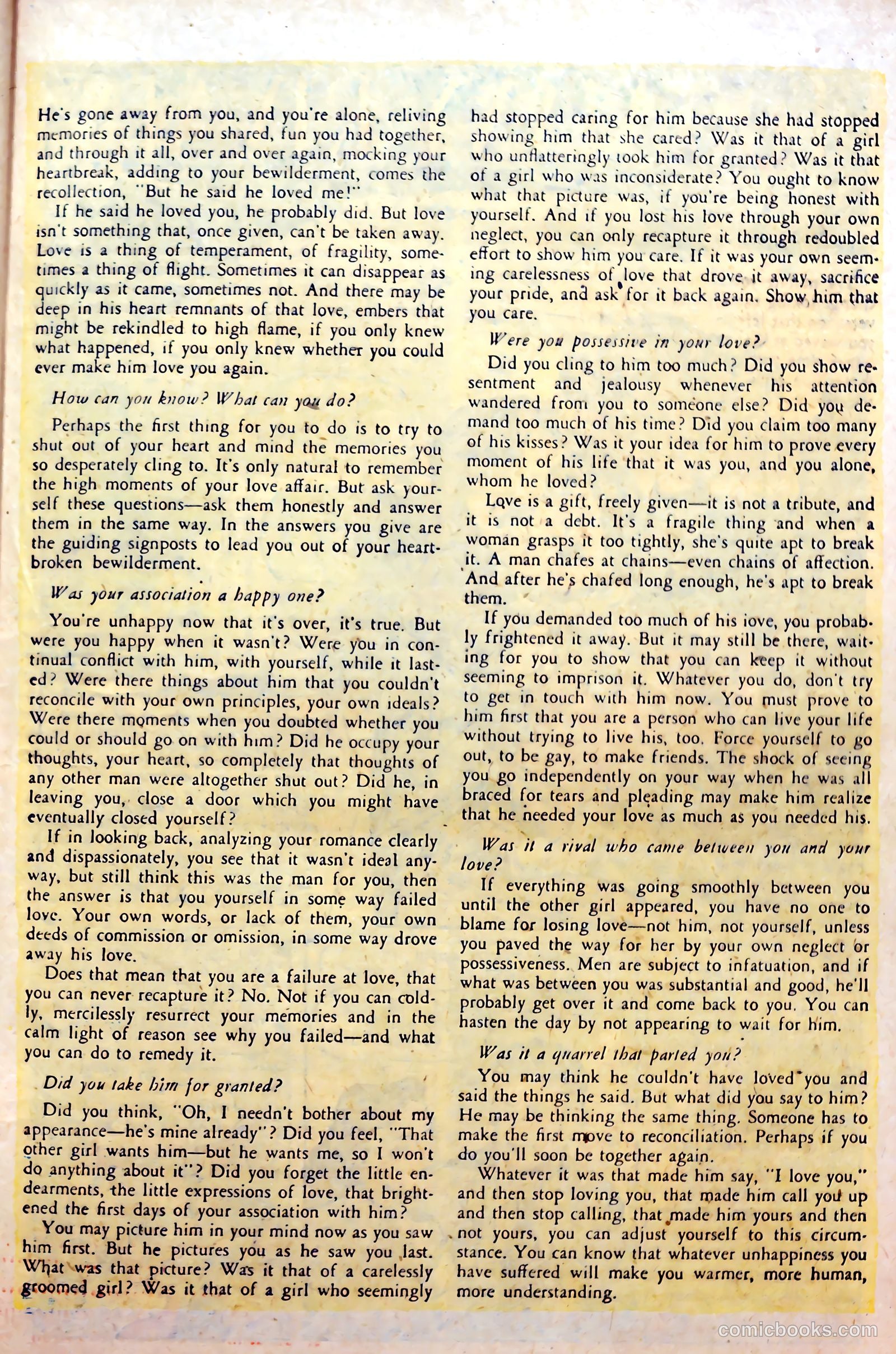 All Love #30 (1950) — page 27 of 37