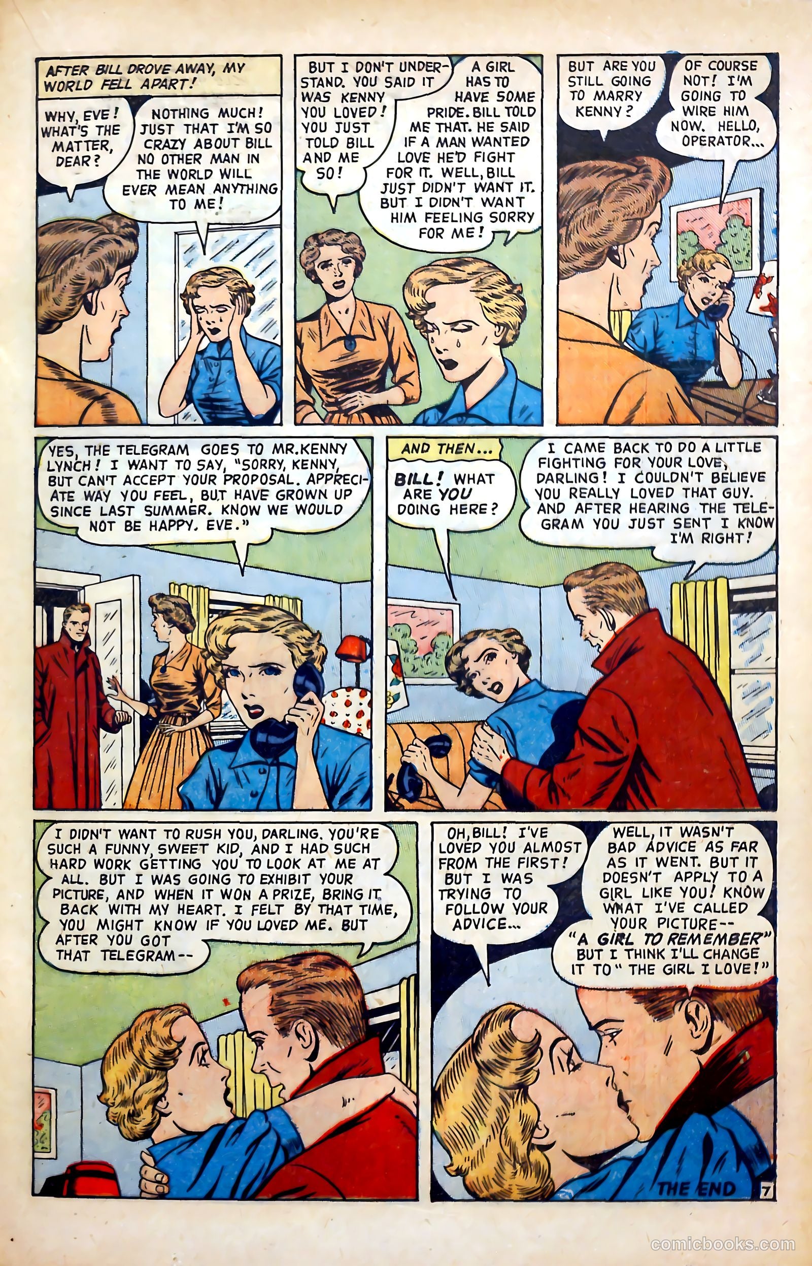 All Love #31 (1950) — page 17 of 36