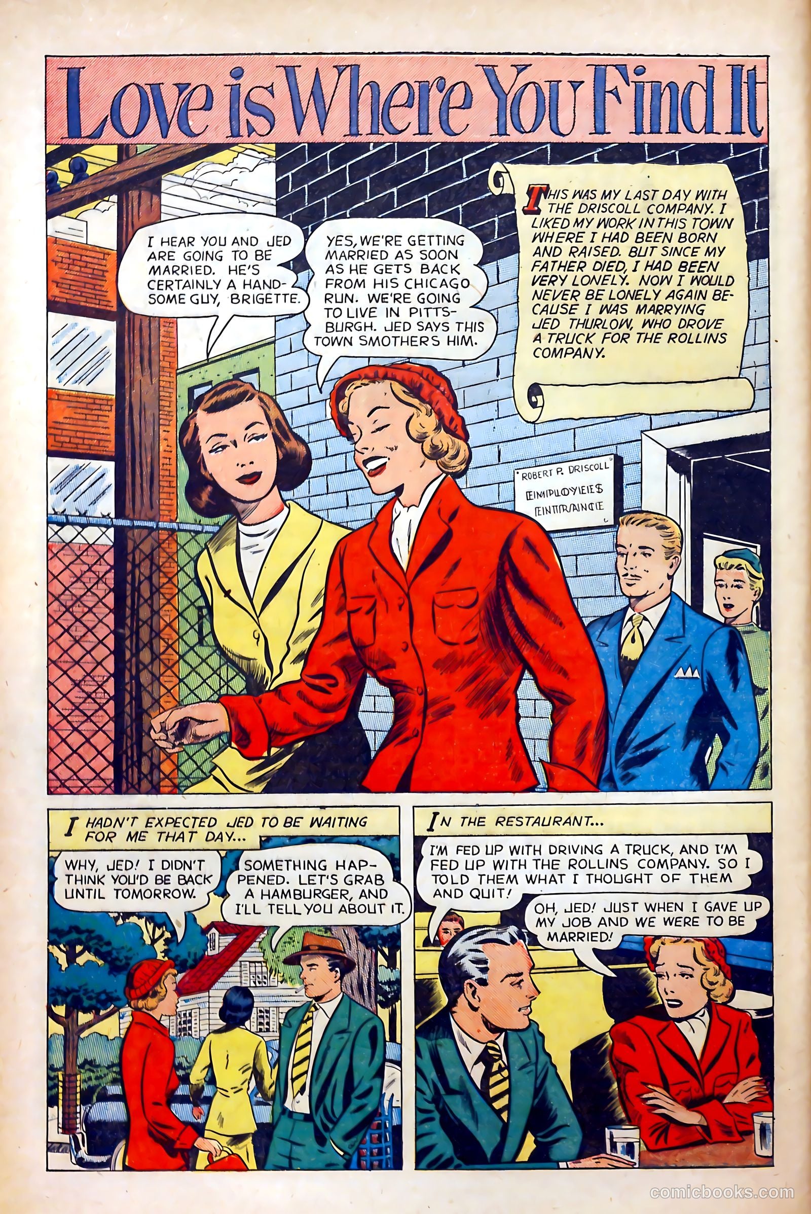 All Love #31 (1950) — page 28 of 36