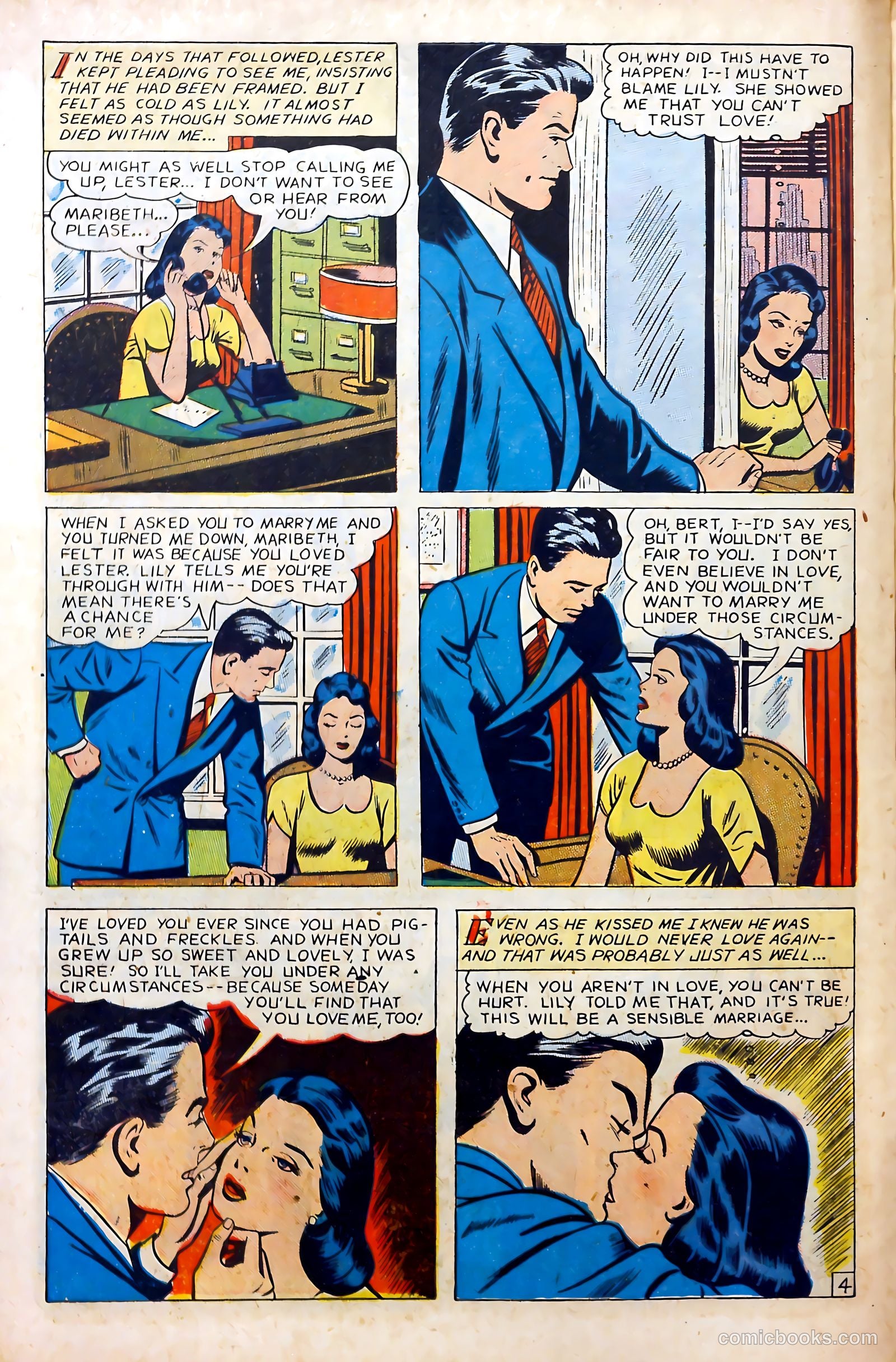 All Love #32 (1950) — page 6 of 36