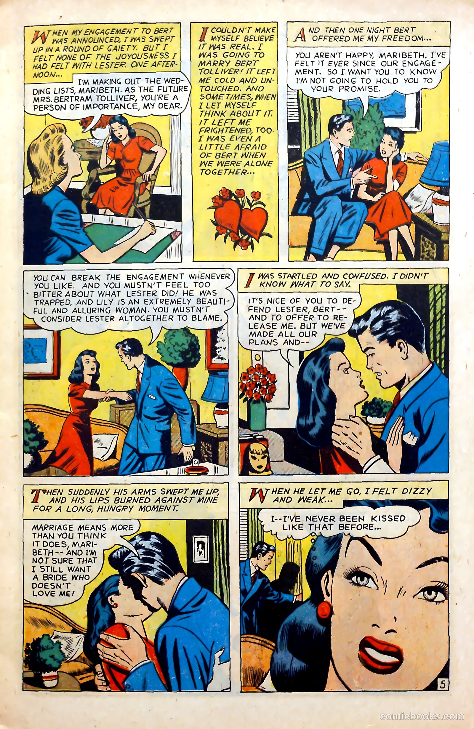 All Love #32 (1950) — page 7 of 36