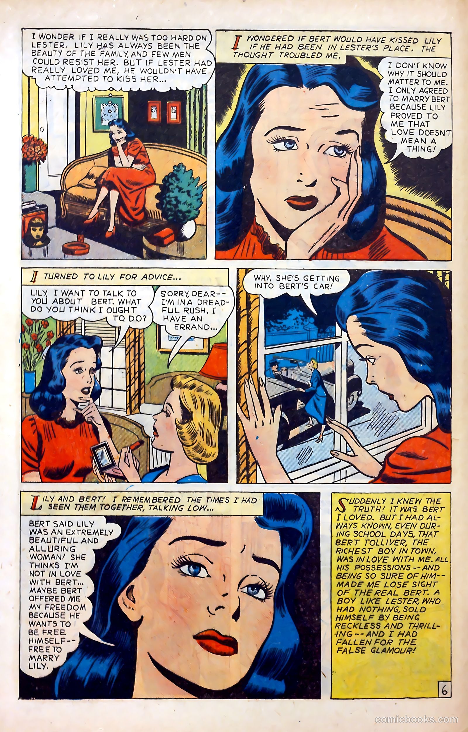 All Love #32 (1950) — page 8 of 36